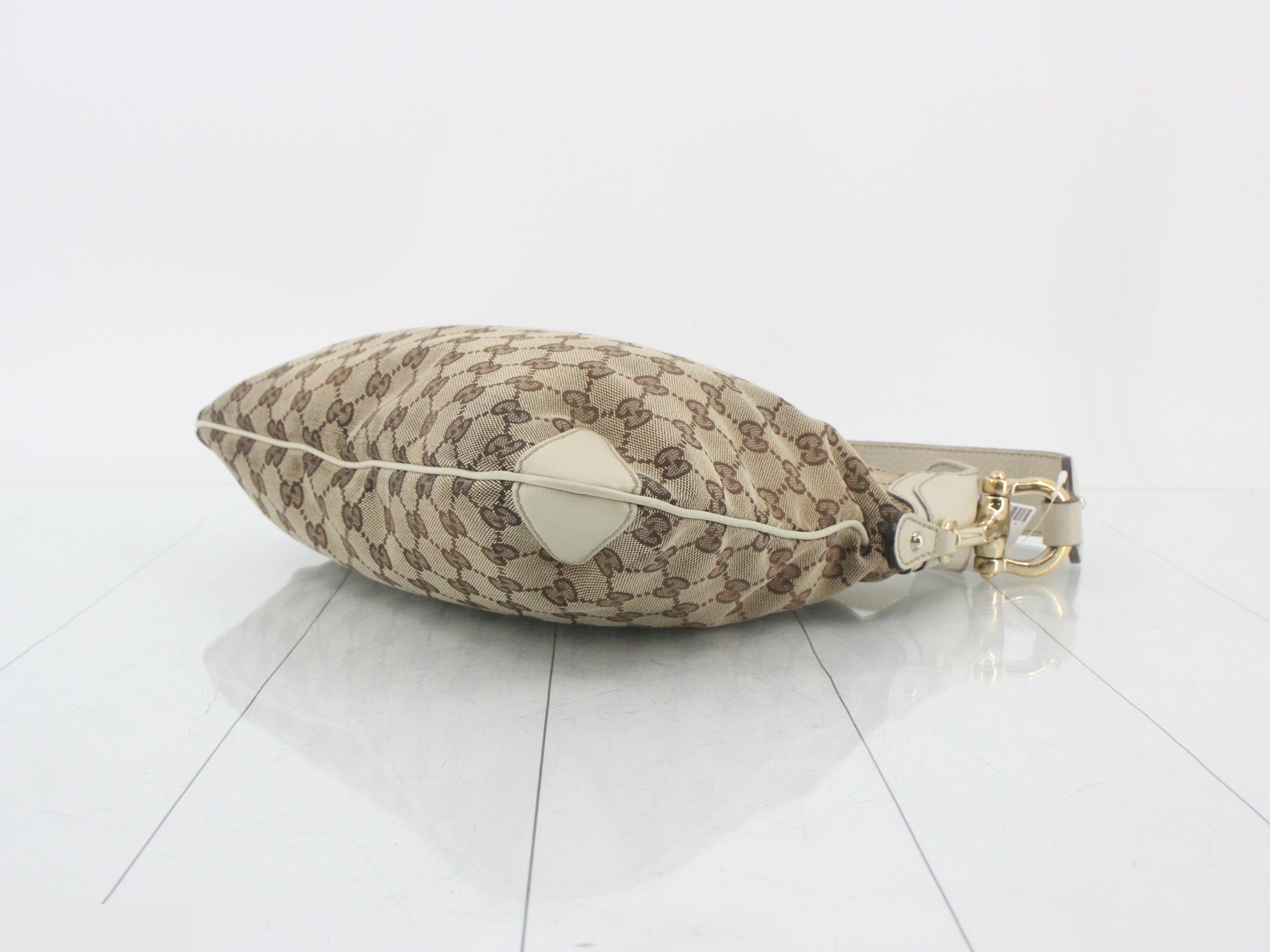 Shoulder bag beige white — view 6