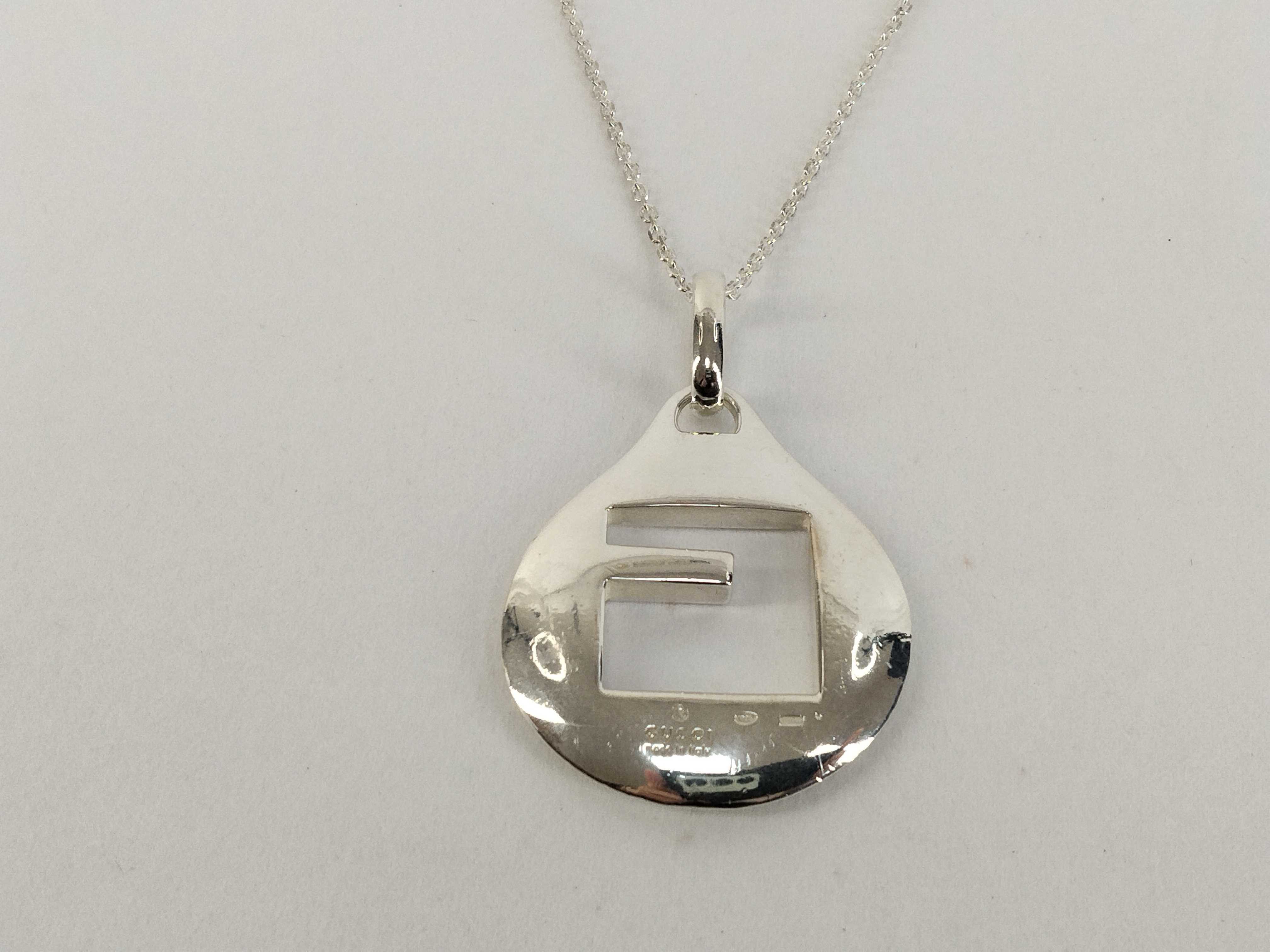 logo necklace — view 2