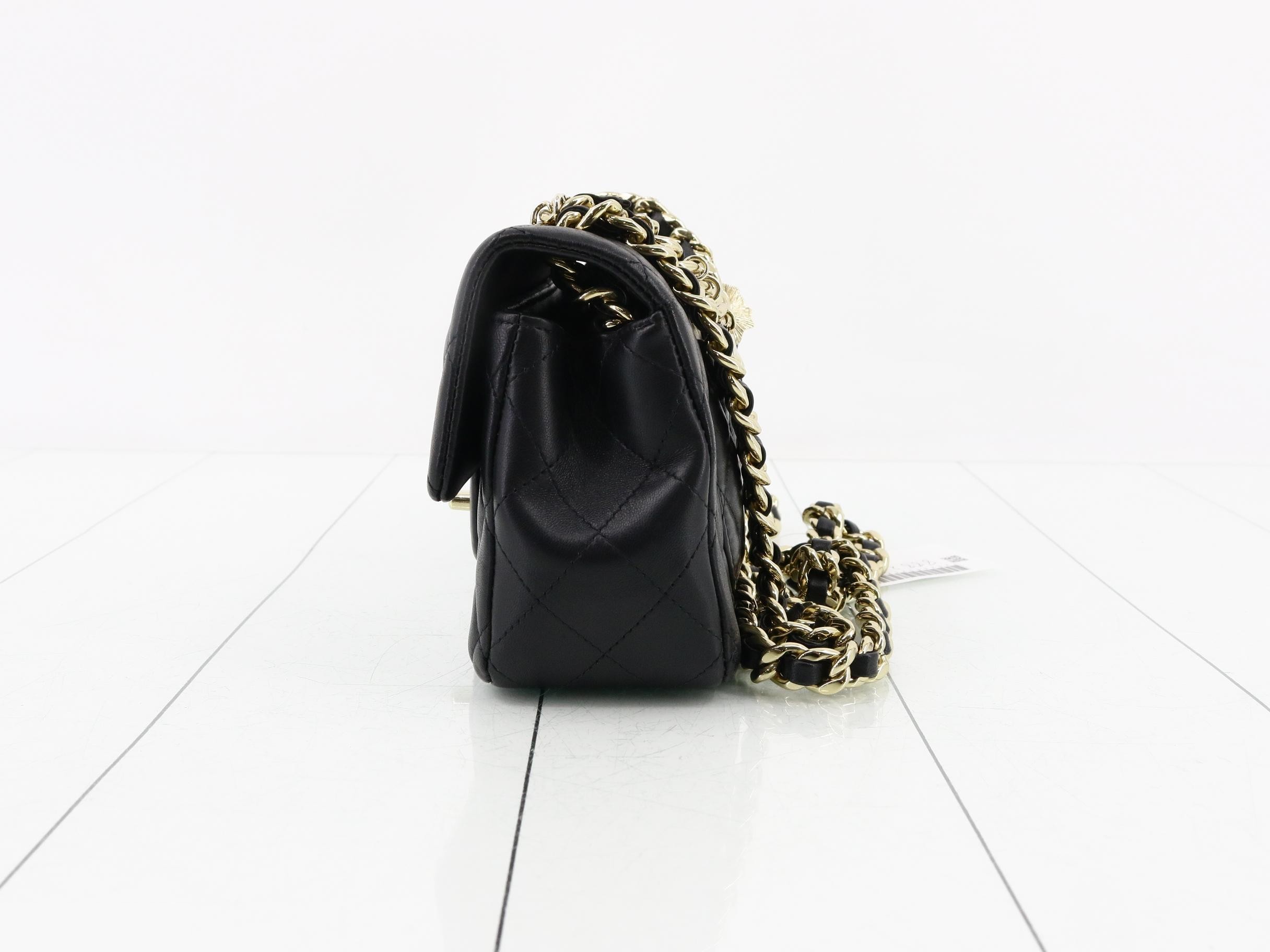 Icon Mini Matelassé Shoulder Bag — view 3