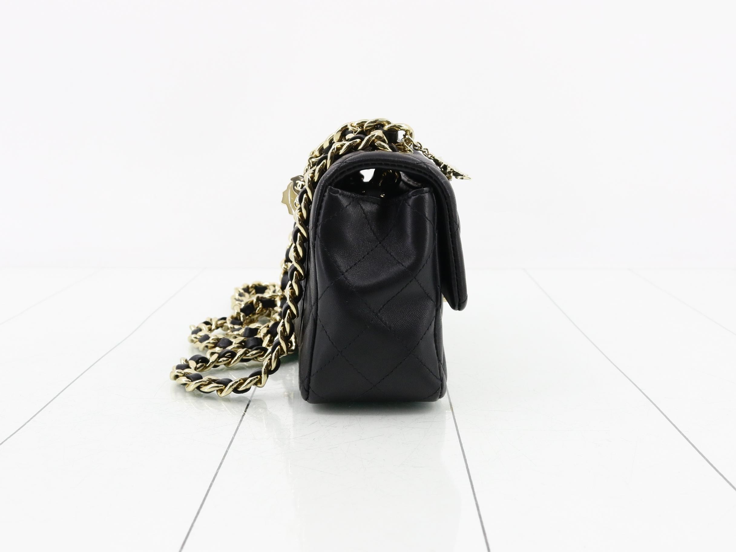 Icon Mini Matelassé Shoulder Bag — view 4