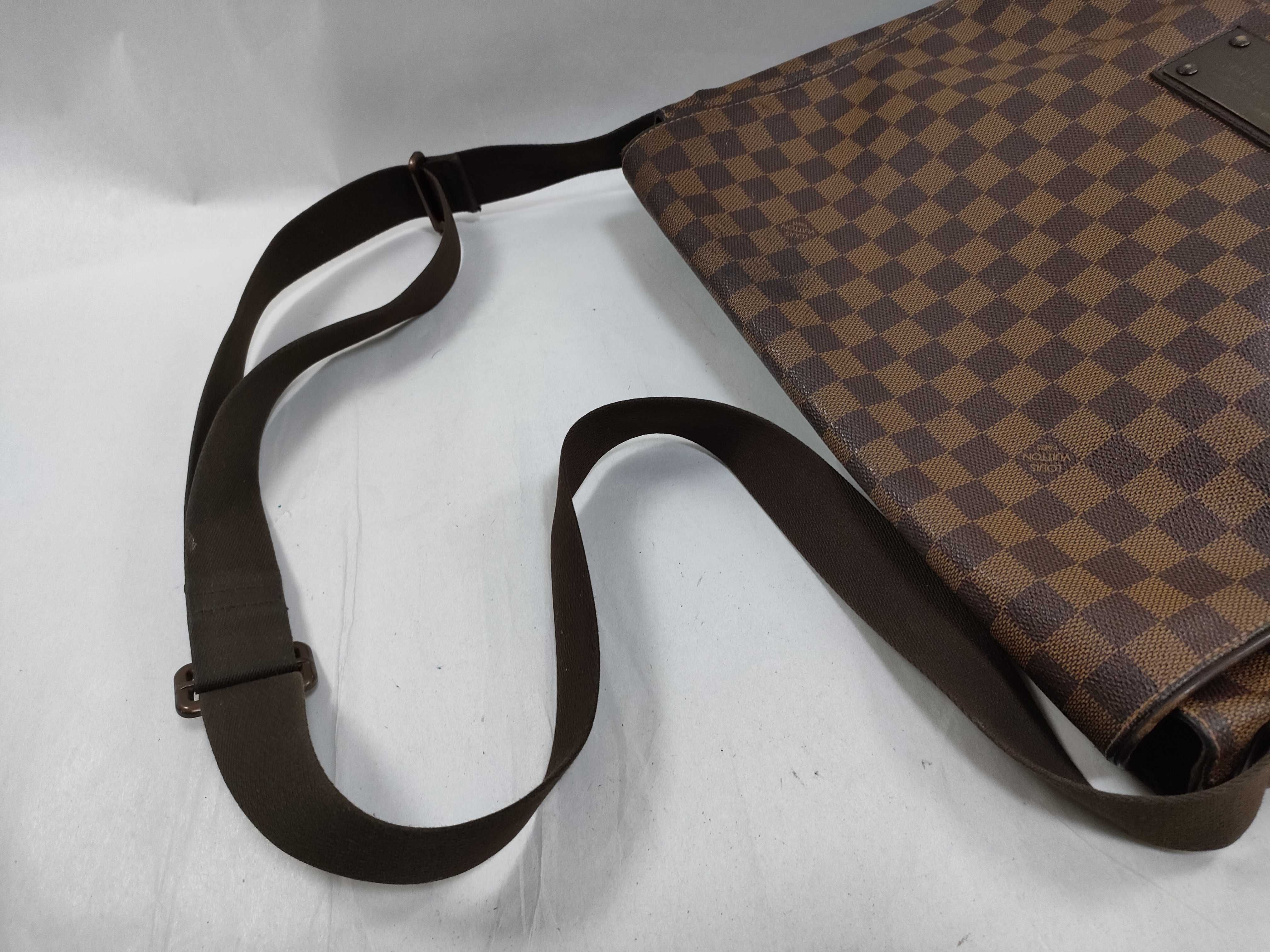 Damier Brooklyn GM N51212 CA4160 Brown Shoulder Bag — view 3