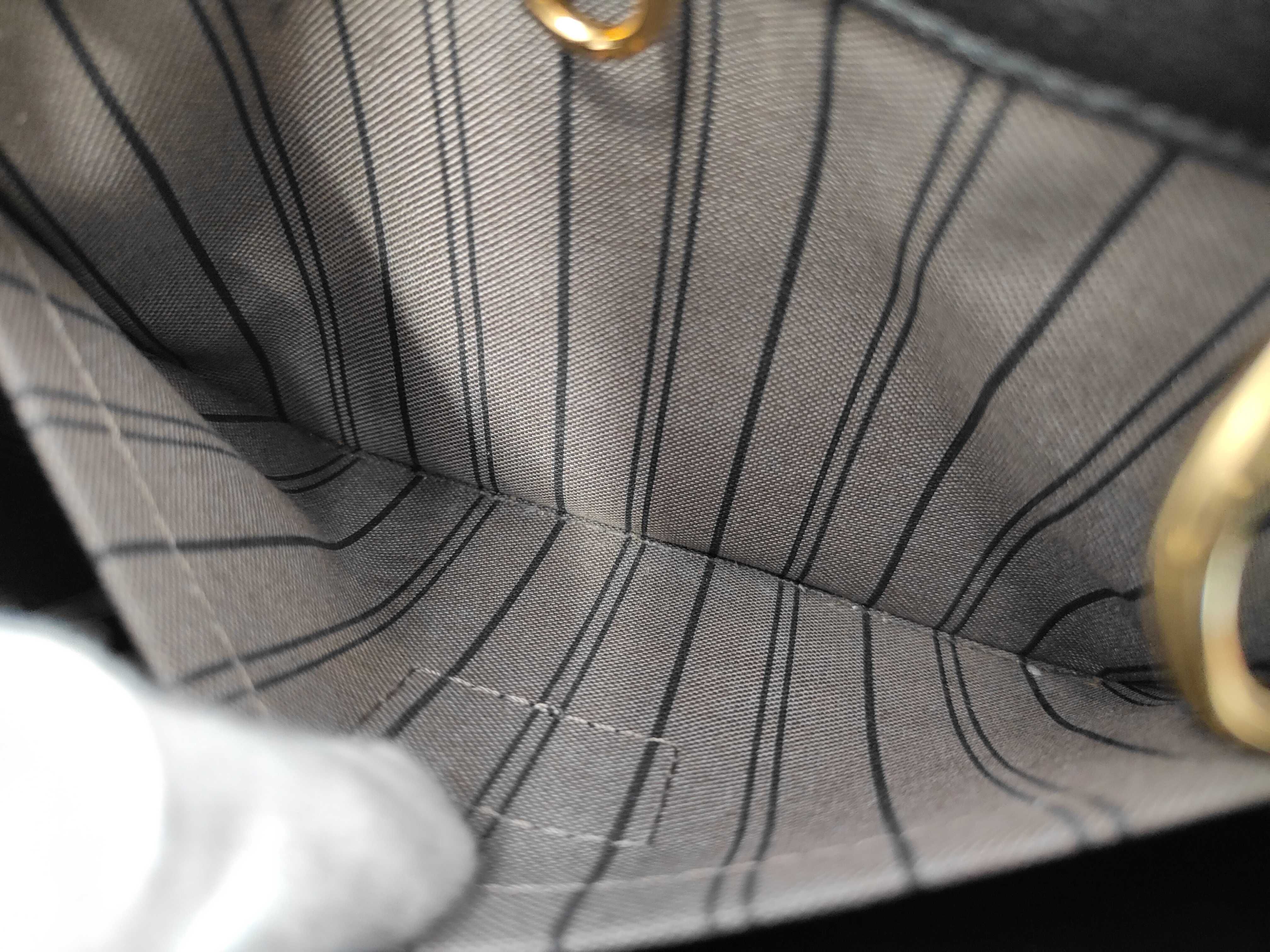 Monogram Empreinte Louis Vuitton Empreinte Montaigne BB Noir TR3117 Handbag — view 11