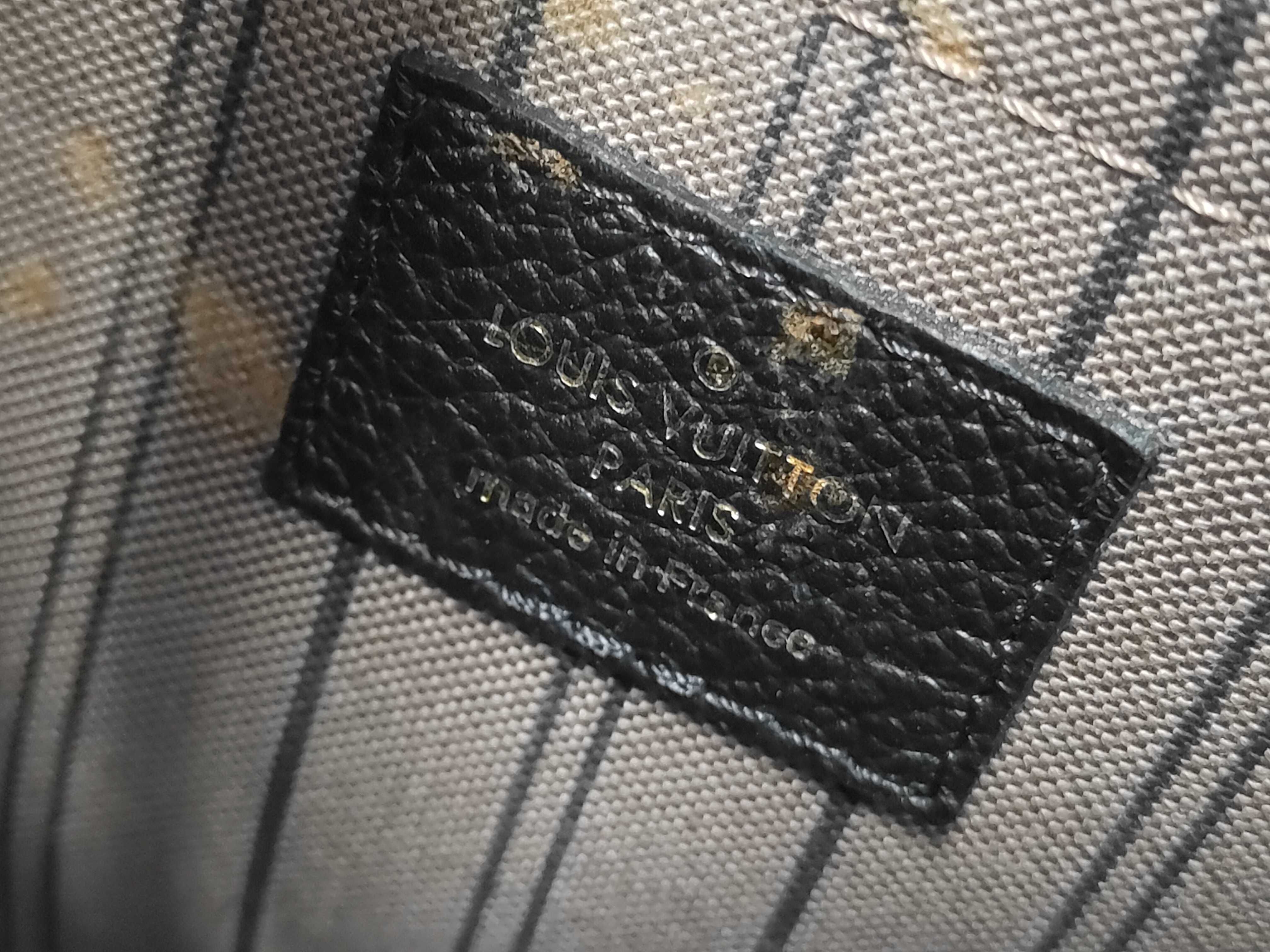 Monogram Empreinte Louis Vuitton Empreinte Montaigne BB Noir TR3117 Handbag — view 12