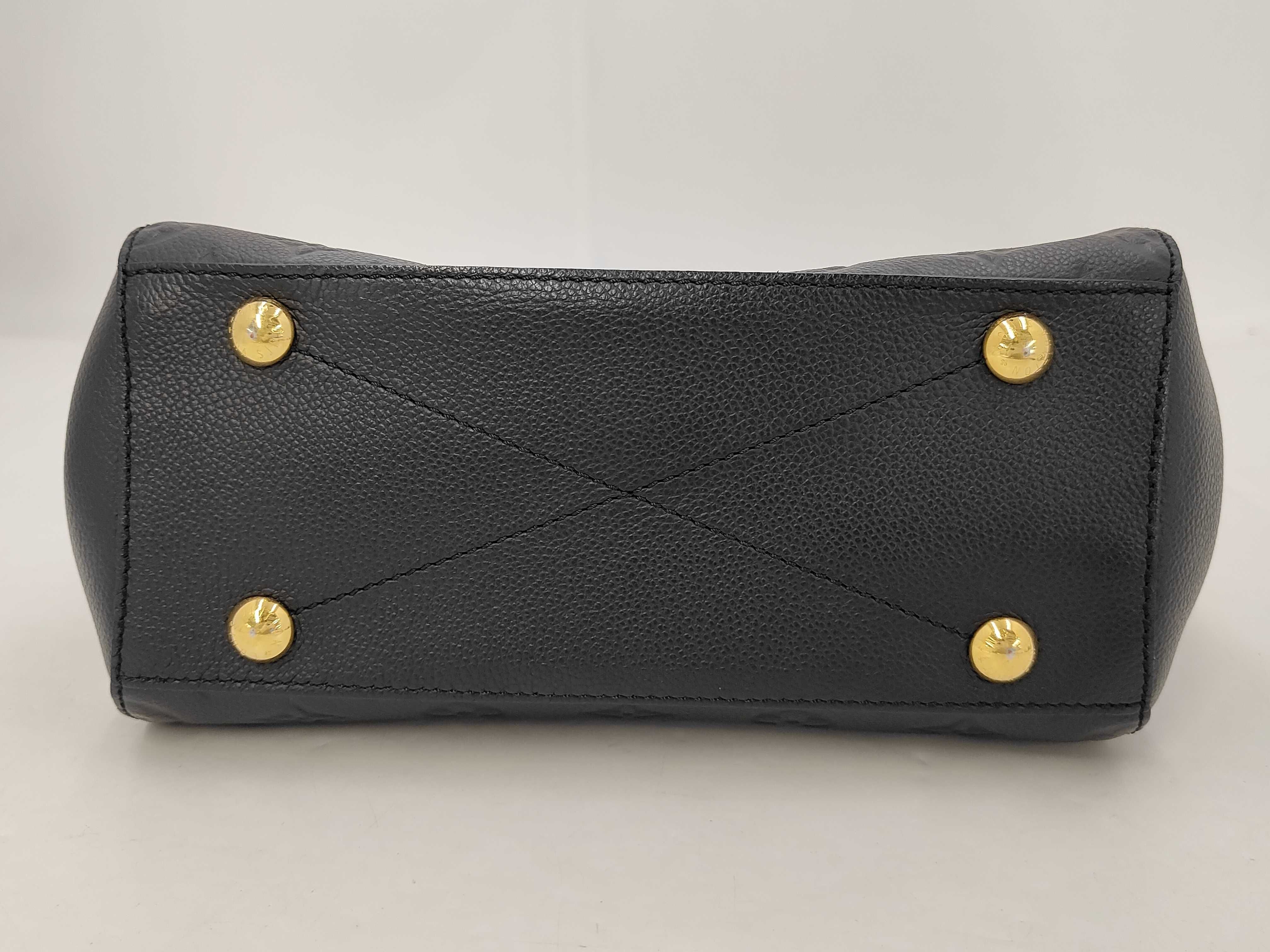 Monogram Empreinte Louis Vuitton Empreinte Montaigne BB Noir TR3117 Handbag — view 4