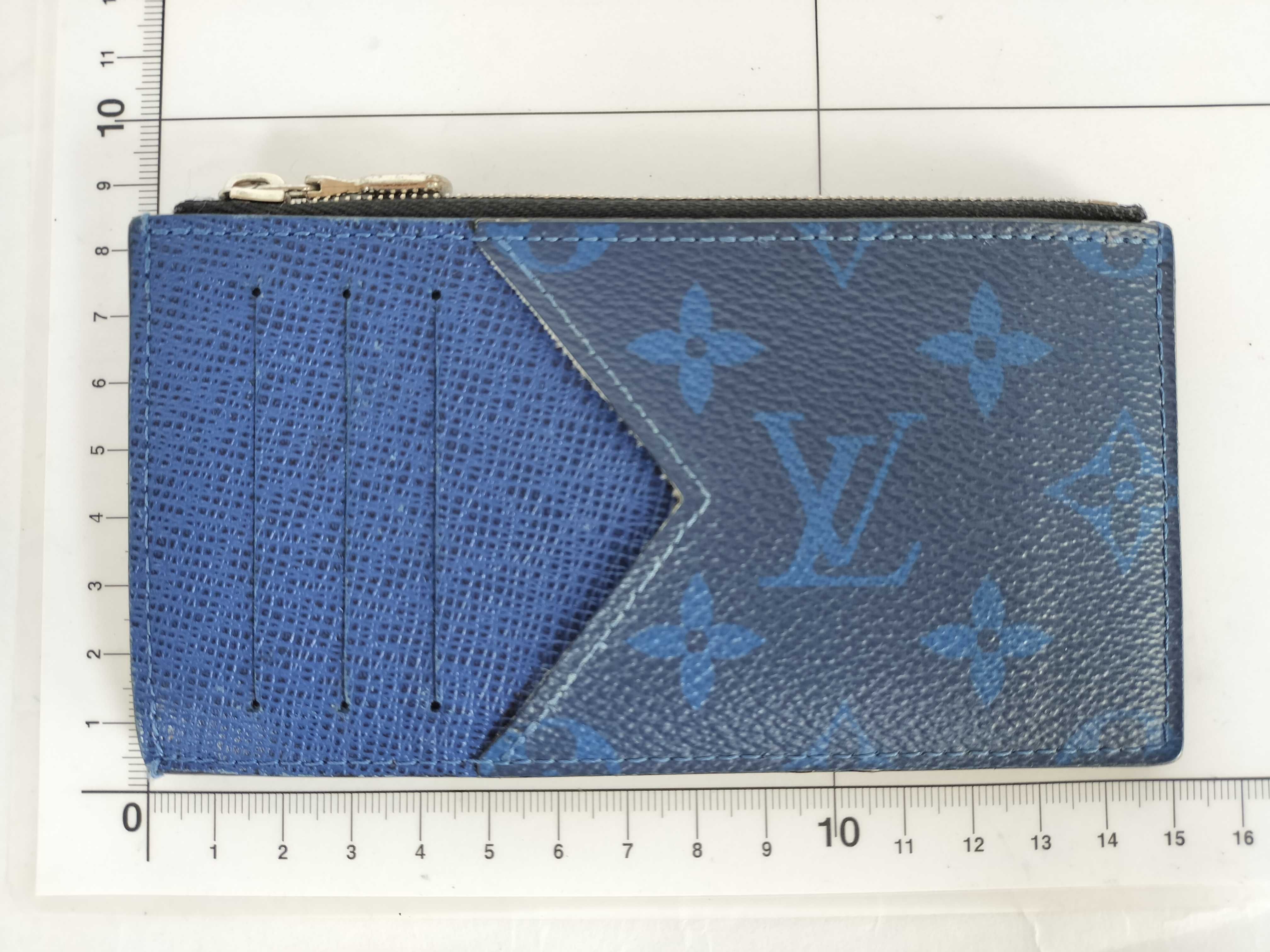 Taiga Coin Card Holder M30270 Taiga Lama Cobalt Blue Coin Case — view 2