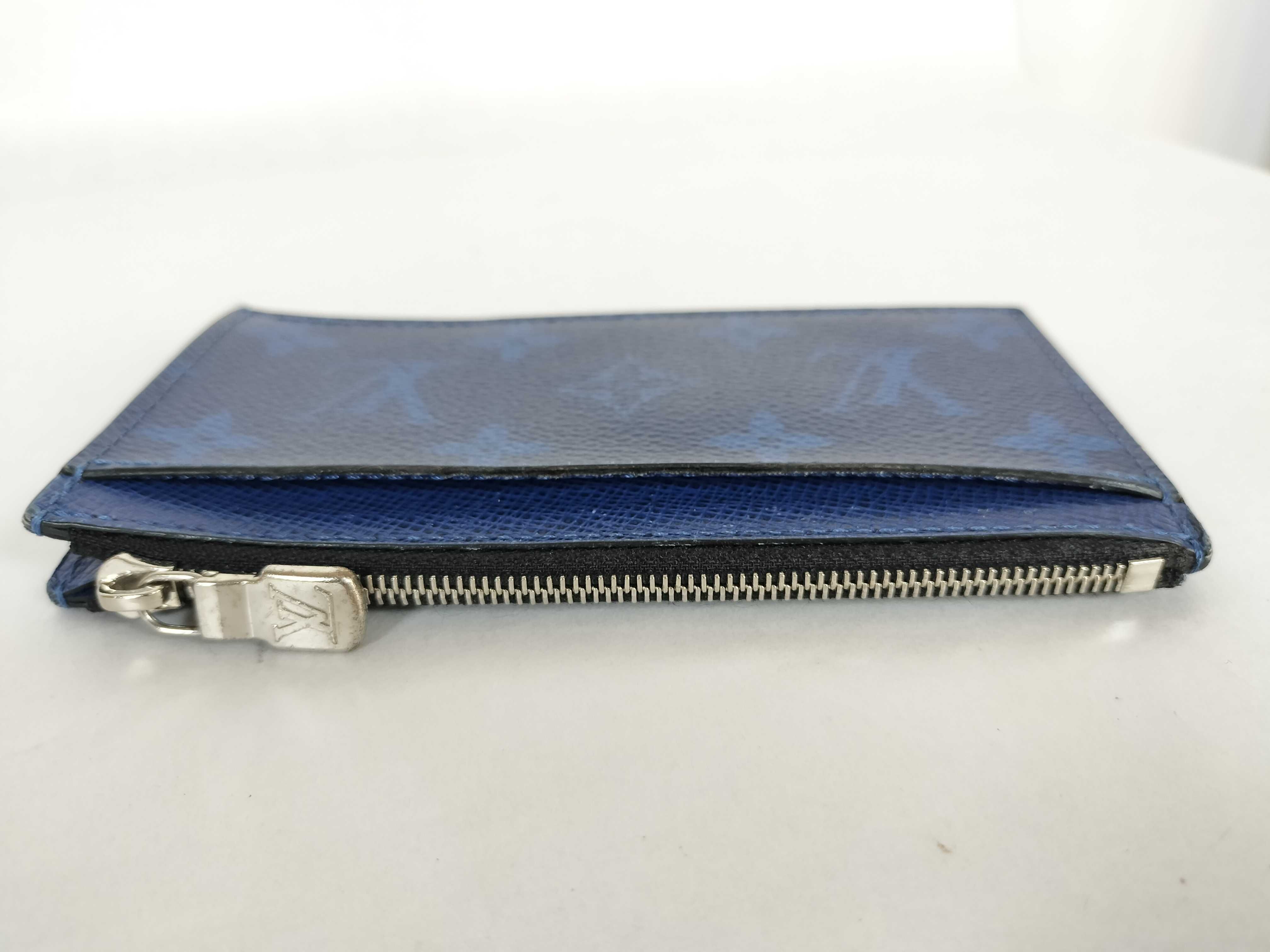 Taiga Coin Card Holder M30270 Taiga Lama Cobalt Blue Coin Case — view 5