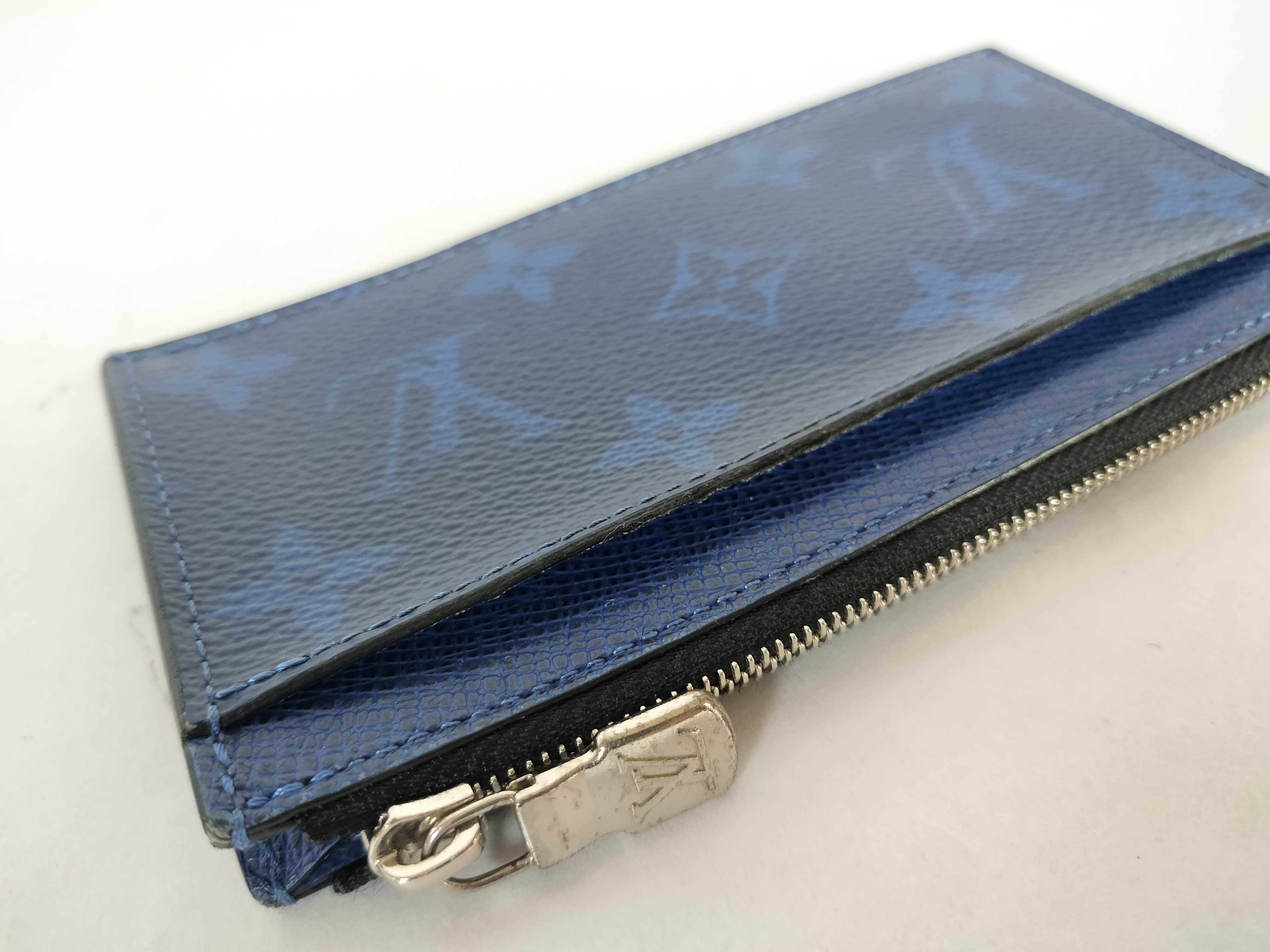 Taiga Coin Card Holder M30270 Taiga Lama Cobalt Blue Coin Case — view 7