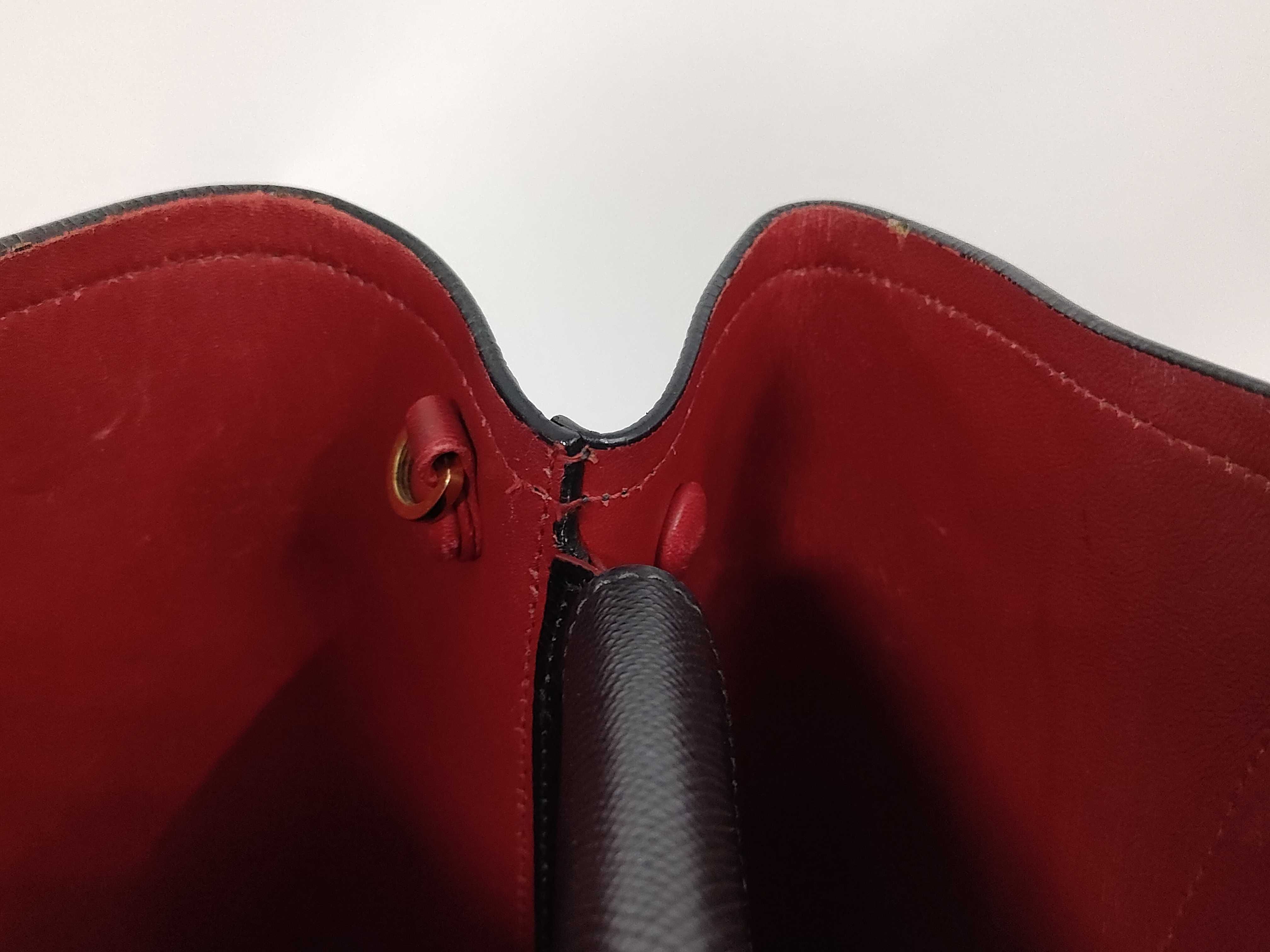 Saffiano Doublé Leather Handbag — view 9