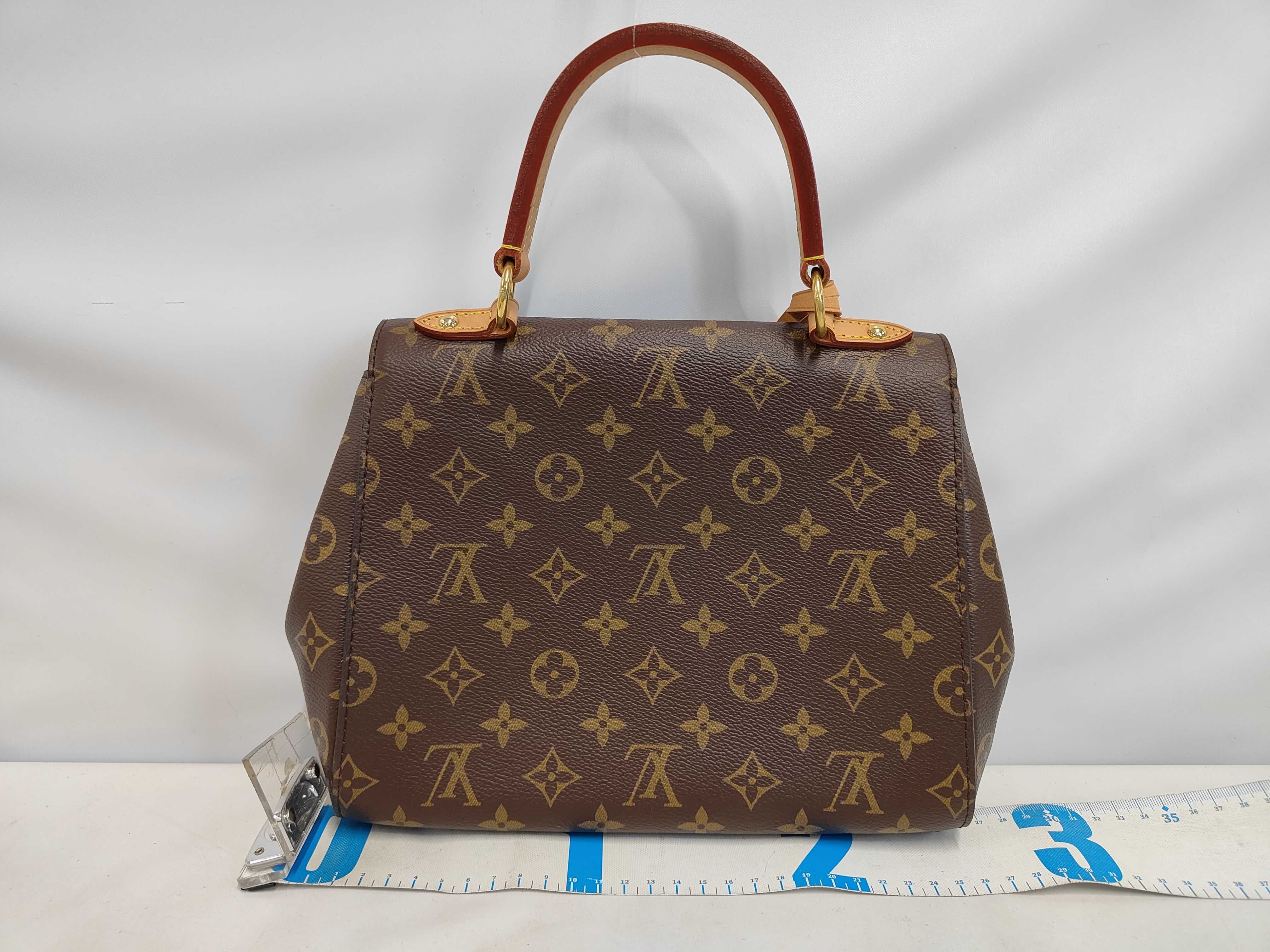Clooney MM Monogram Pink Strap Handbag M43535 — view 2