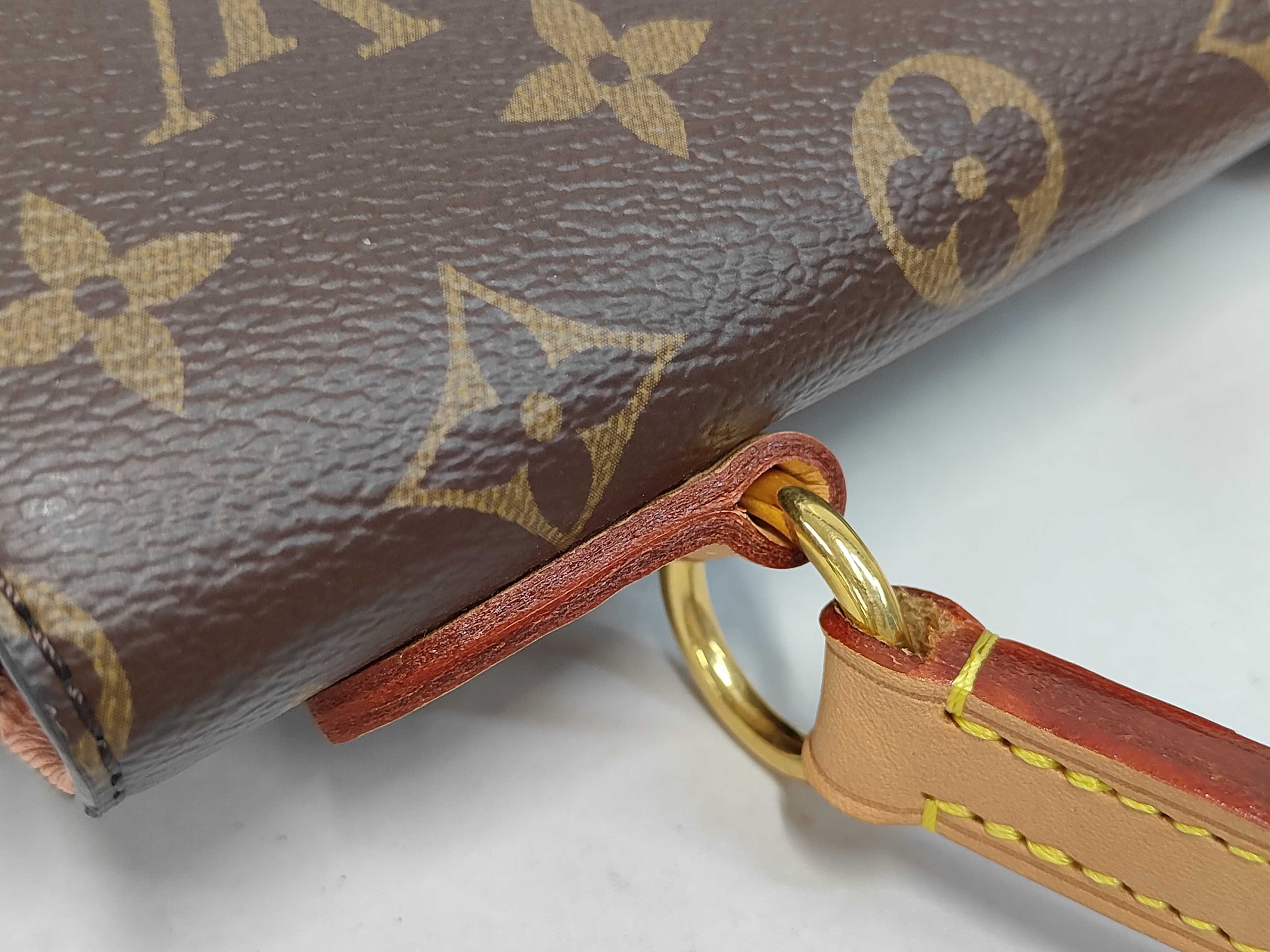 Clooney MM Monogram Pink Strap Handbag M43535 — view 6