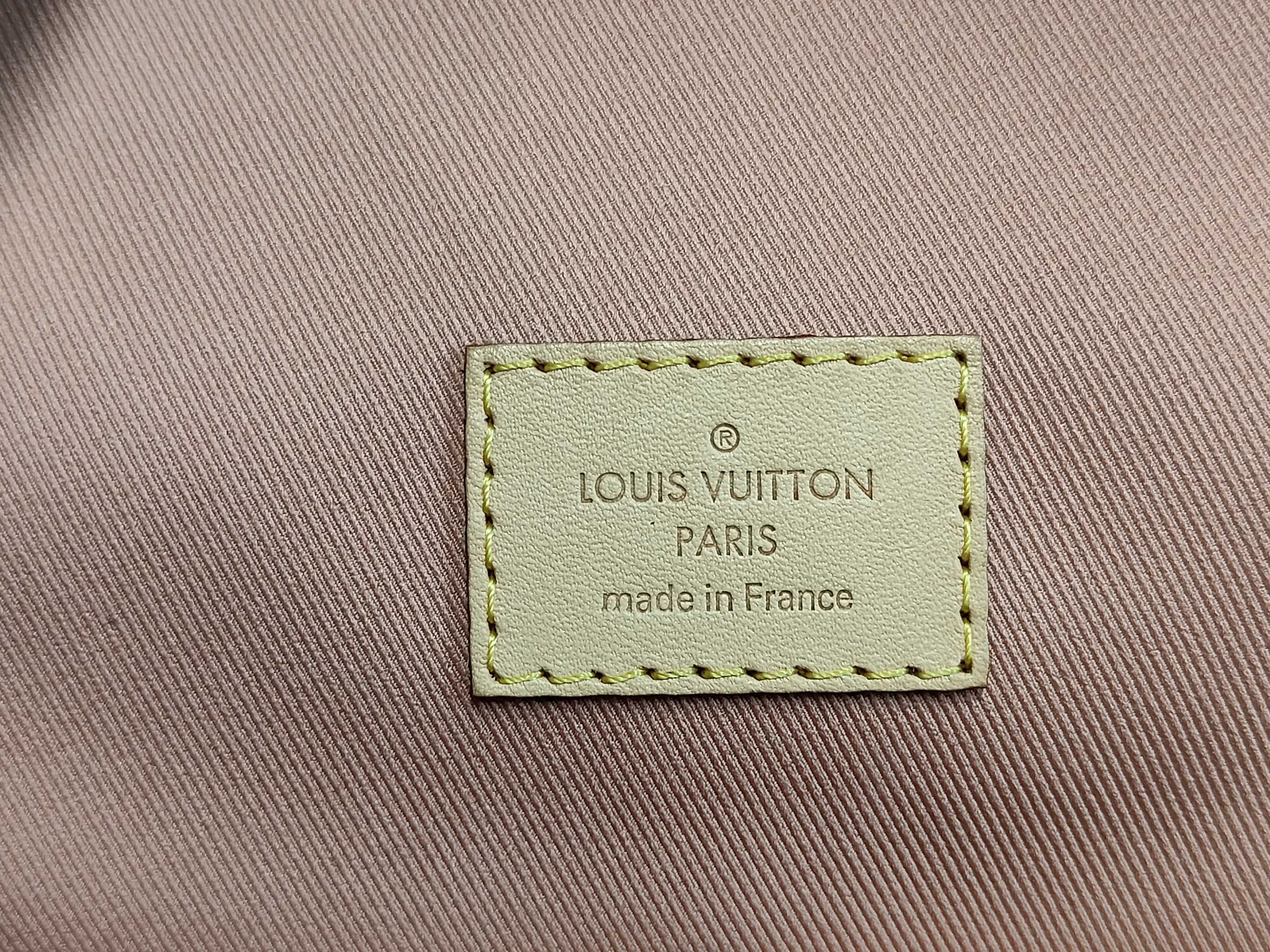 Clooney MM Monogram Pink Strap Handbag M43535 — view 7