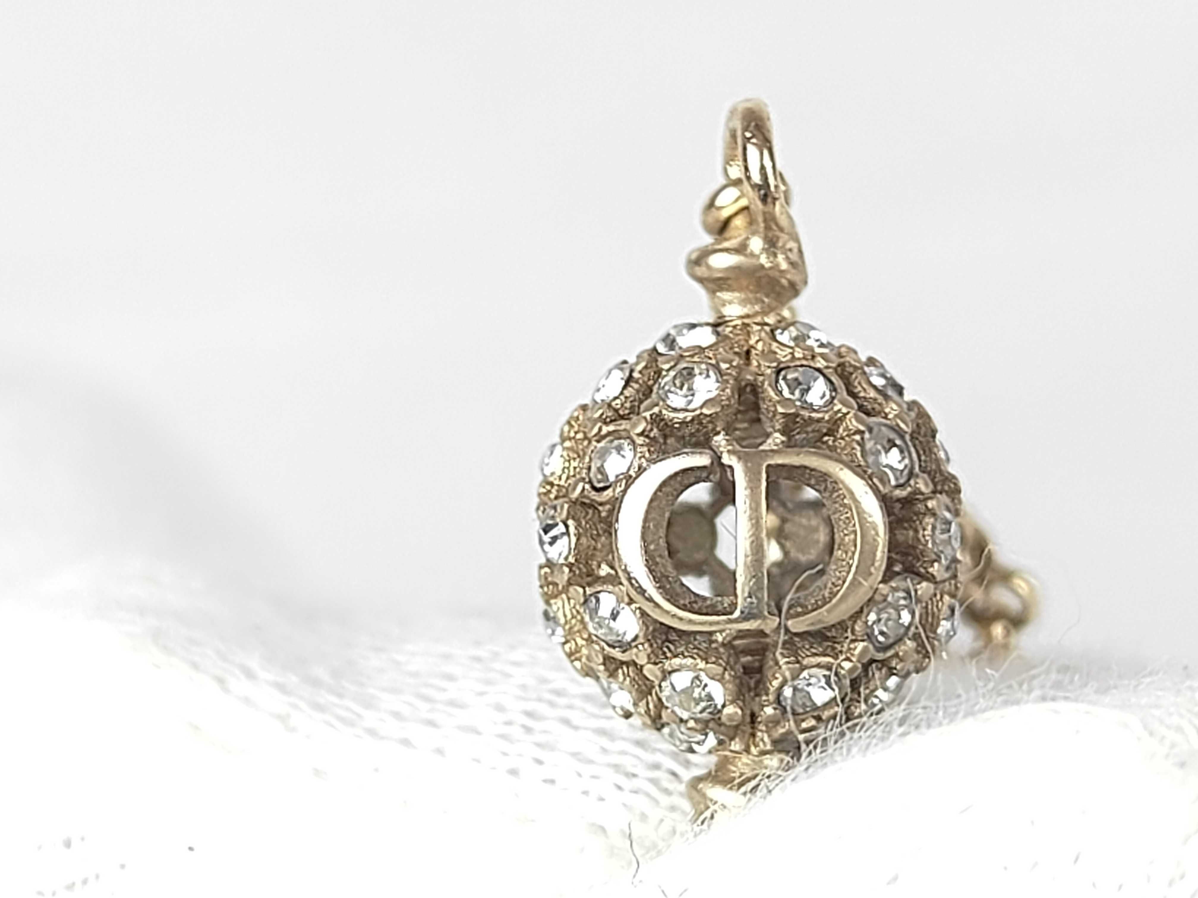 Pearl Chain Pin Brooch — view 2