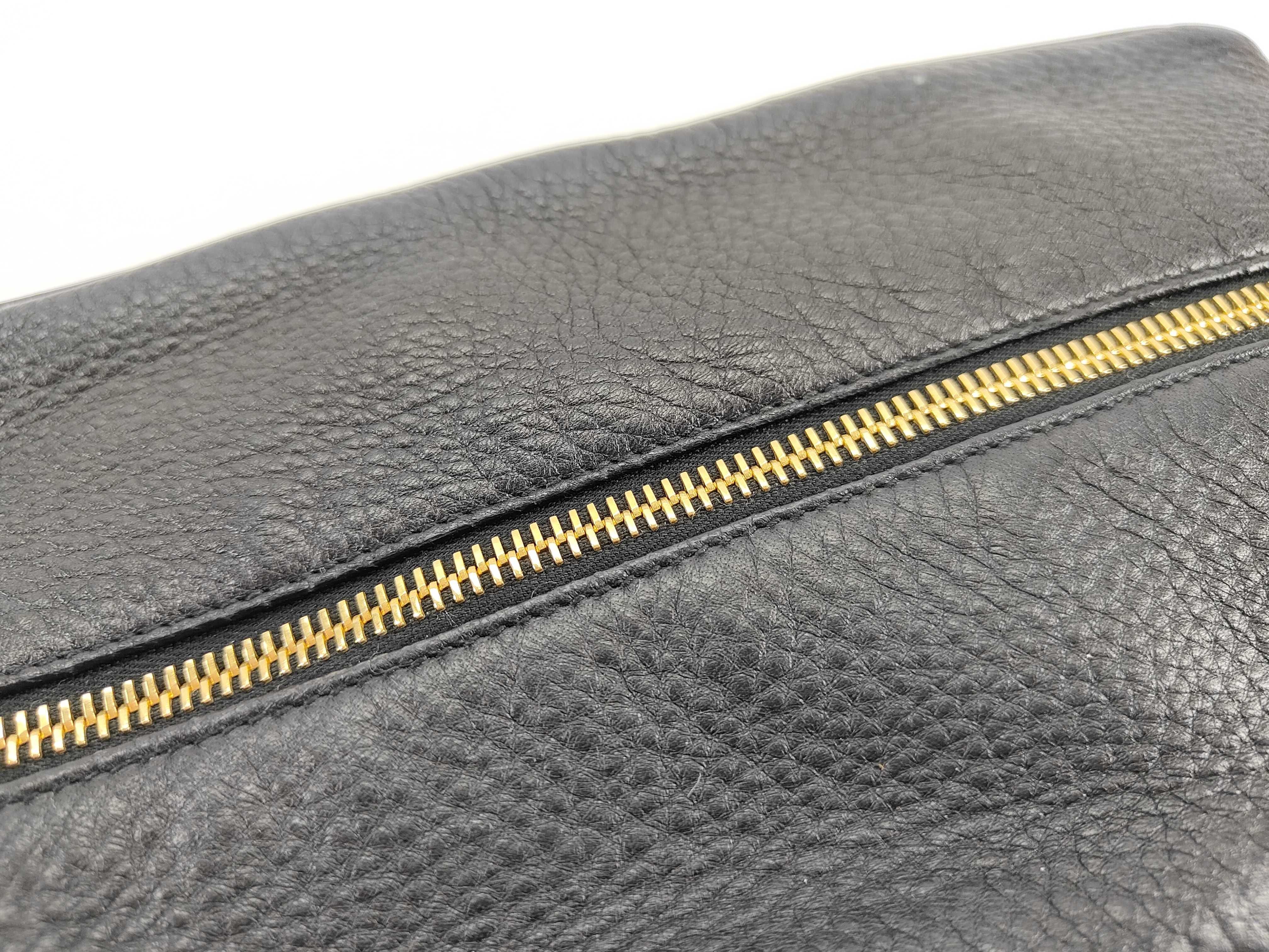leather clutch bag — view 6