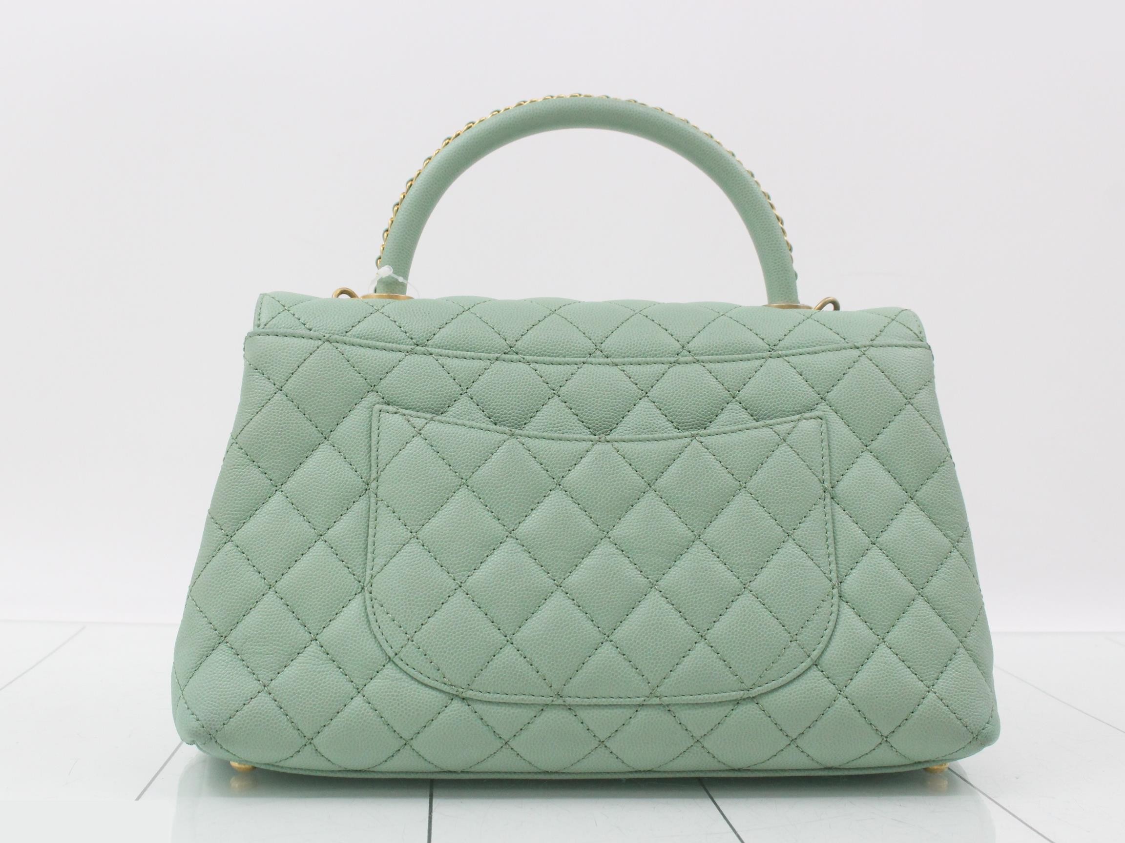 Coco Handle Caviar Skin 2-Way Handbag — view 2