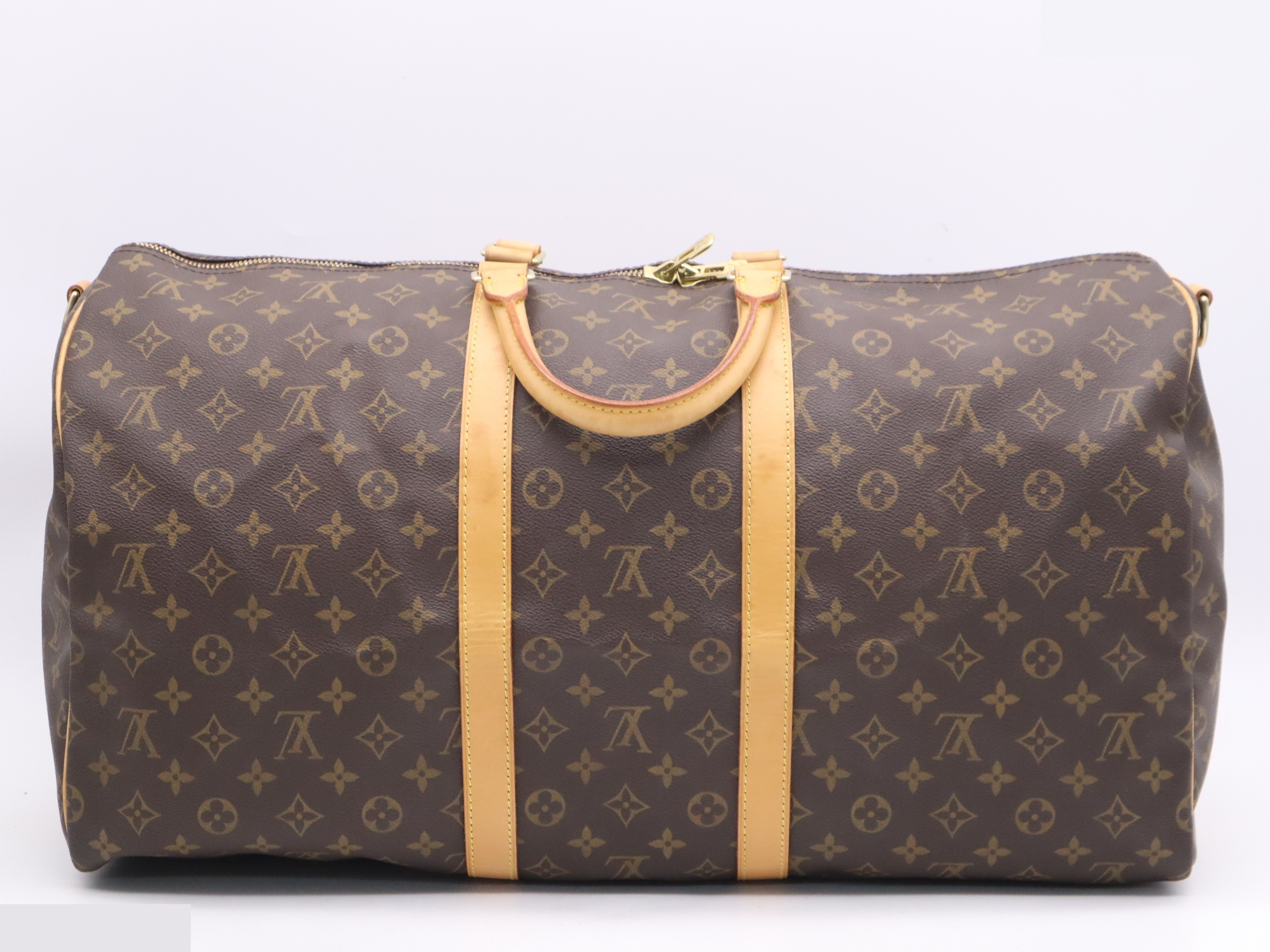 Keepall Bandouliere 55: Shoulder strap, padlock, 2 keys, name tag. — view 2