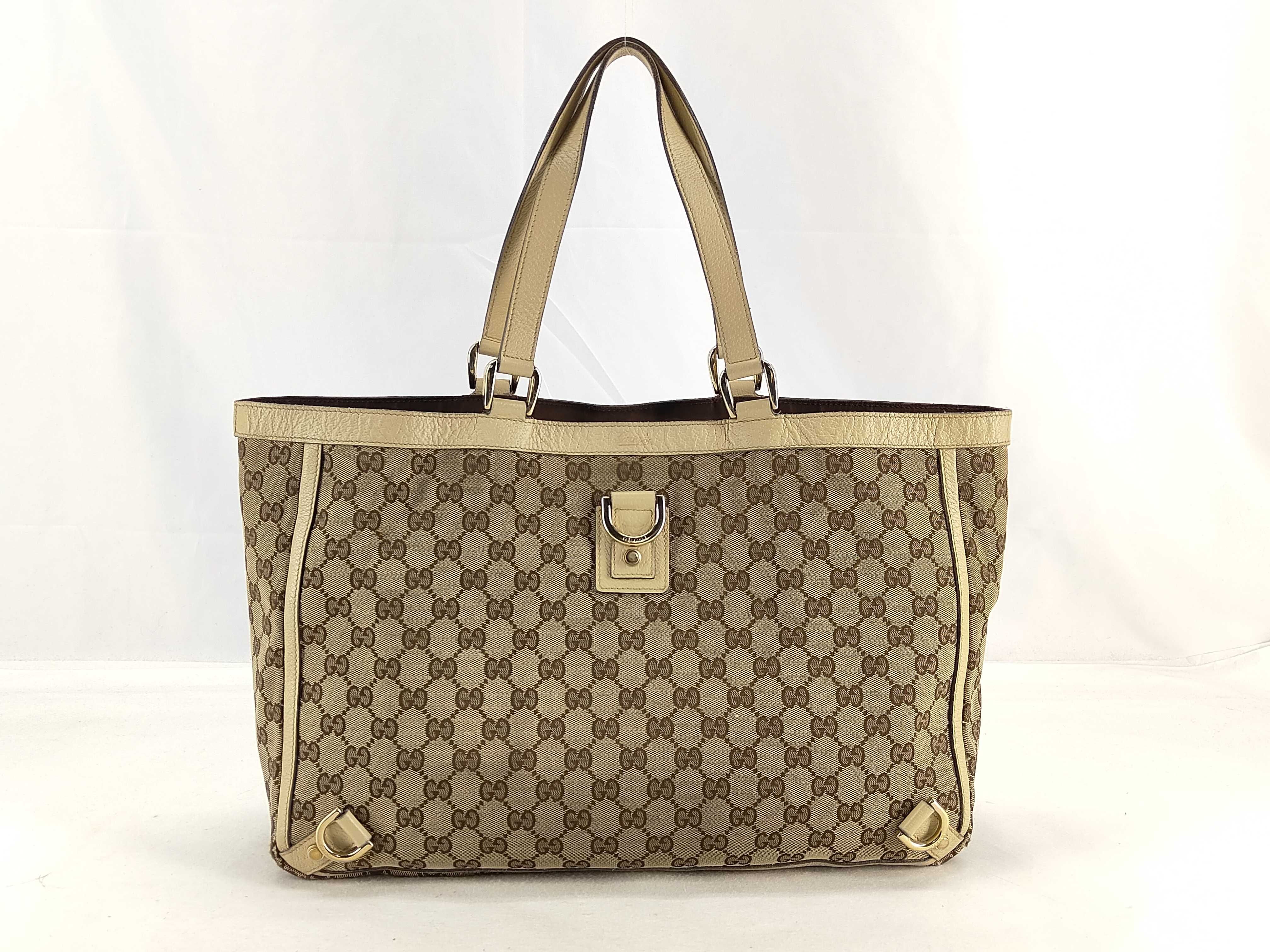 GG Canvas Handbag Tote Bag