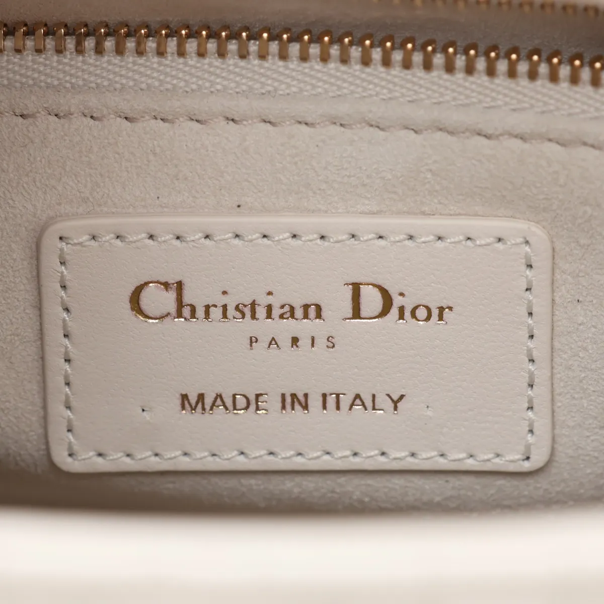My Lady Dior Heart Cannage Lambskin 2-Way Handbag White — view 11