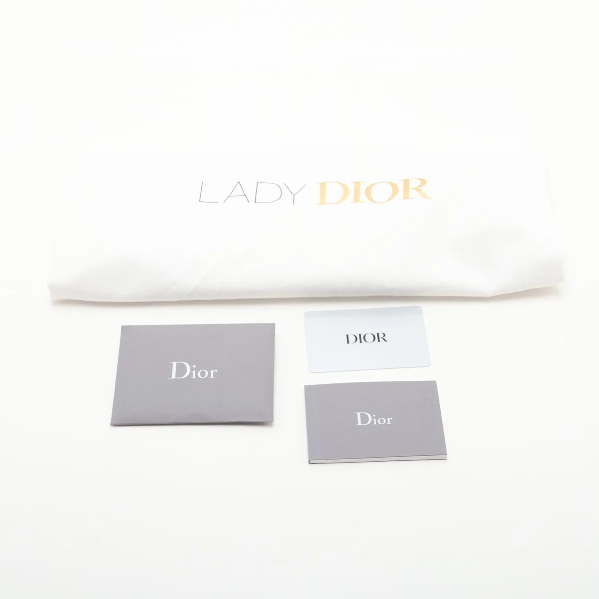 My Lady Dior Heart Cannage Lambskin 2-Way Handbag White — view 12