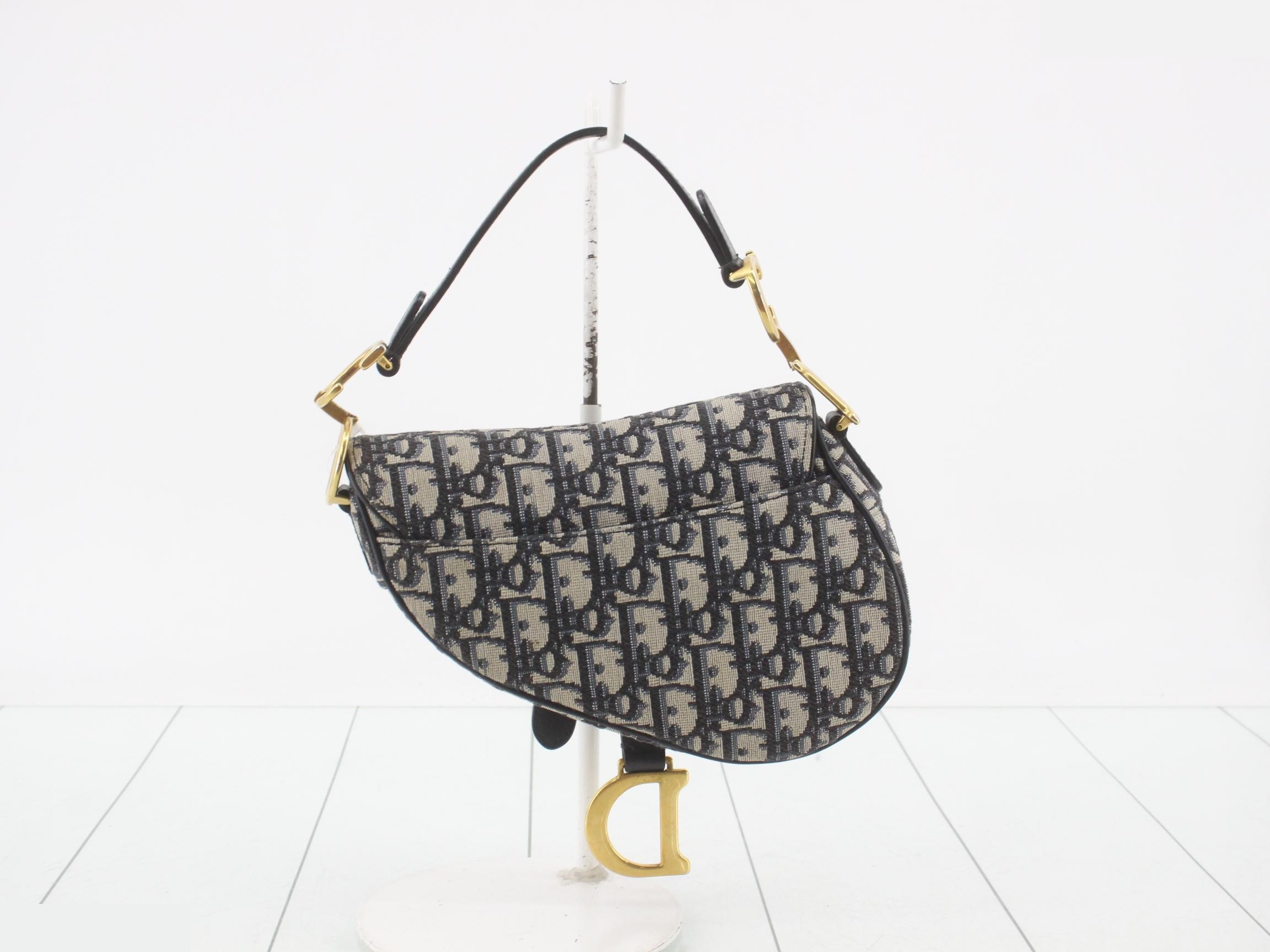 Saddle Trotter/Oblique Canvas Handbag — view 2