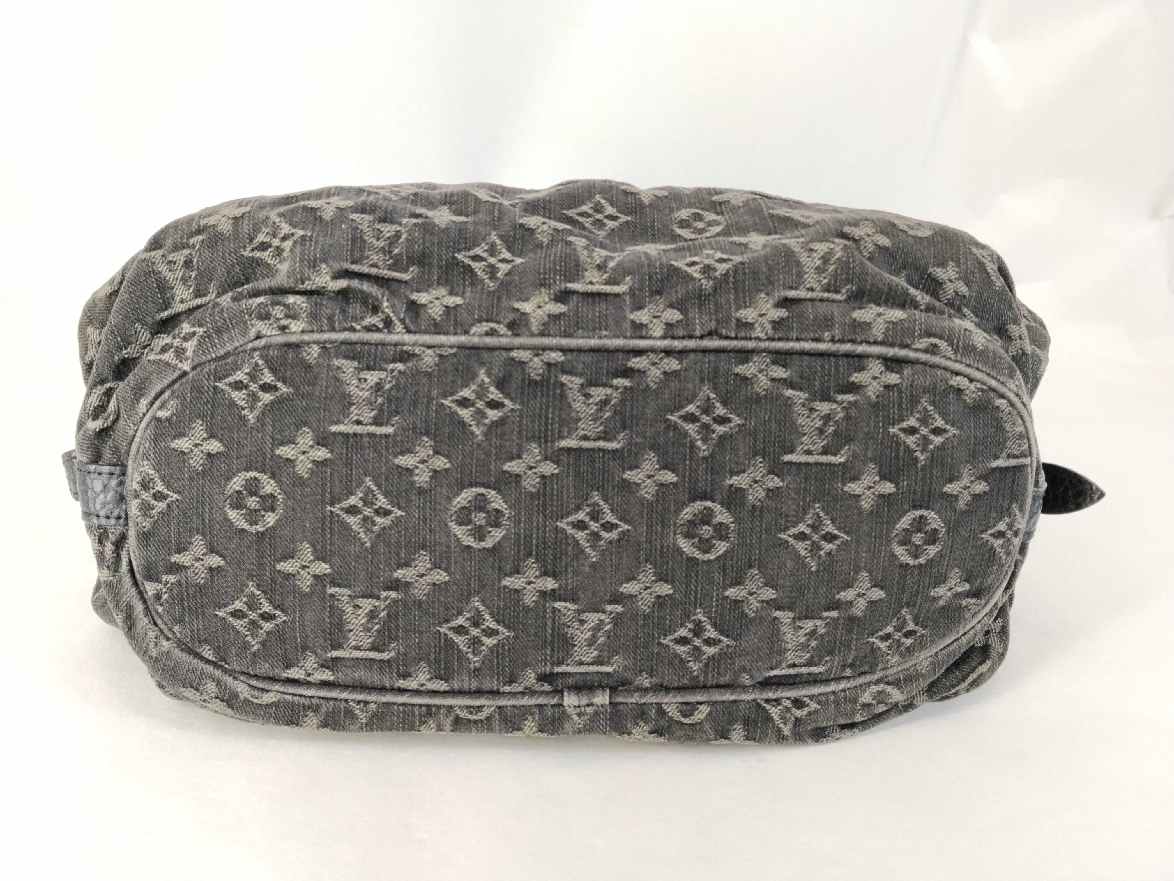 Monogram Denim Shoulder Bag XS M95608 — view 8