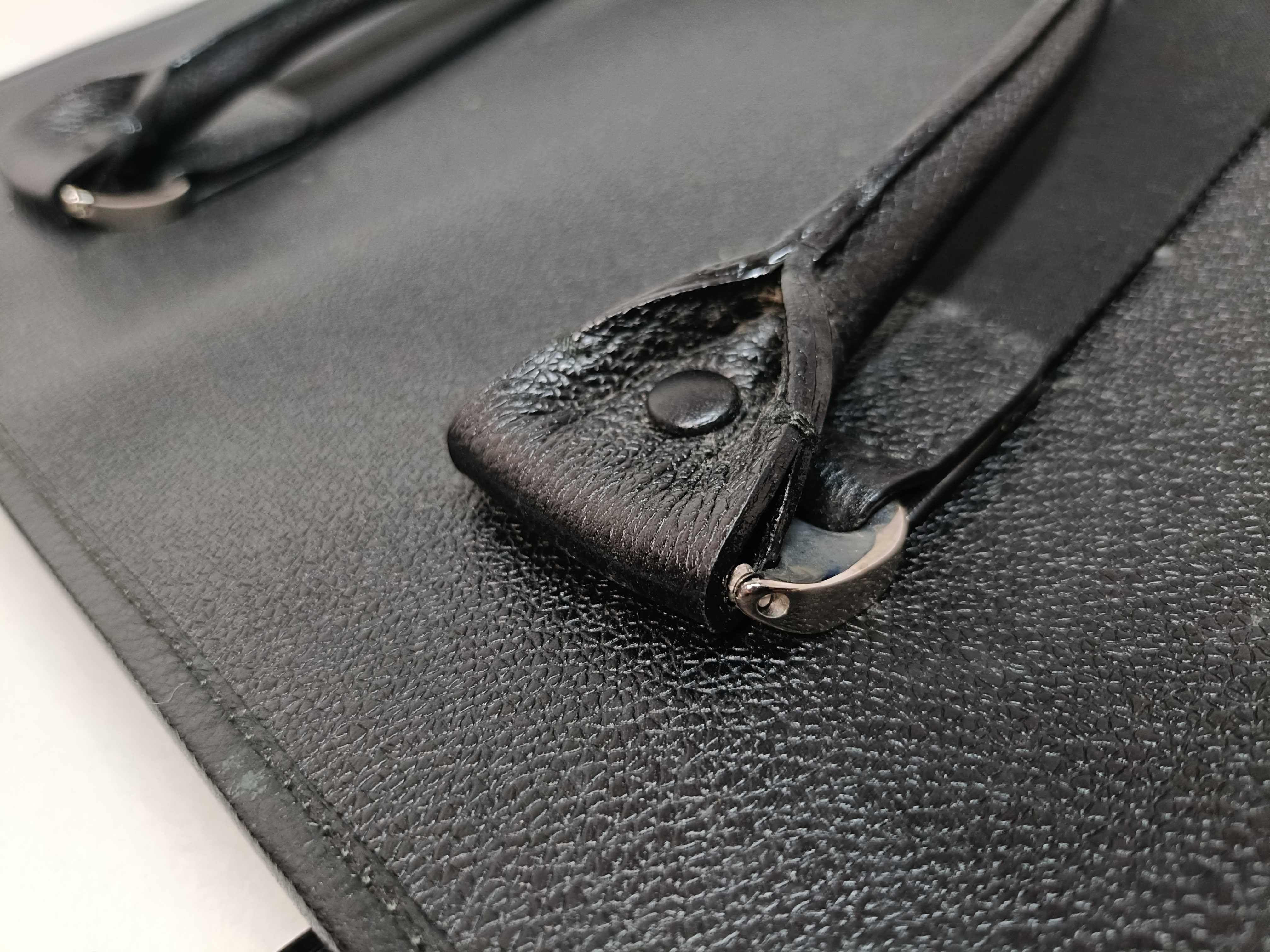 Leather 2-Way Tote Bag — view 5