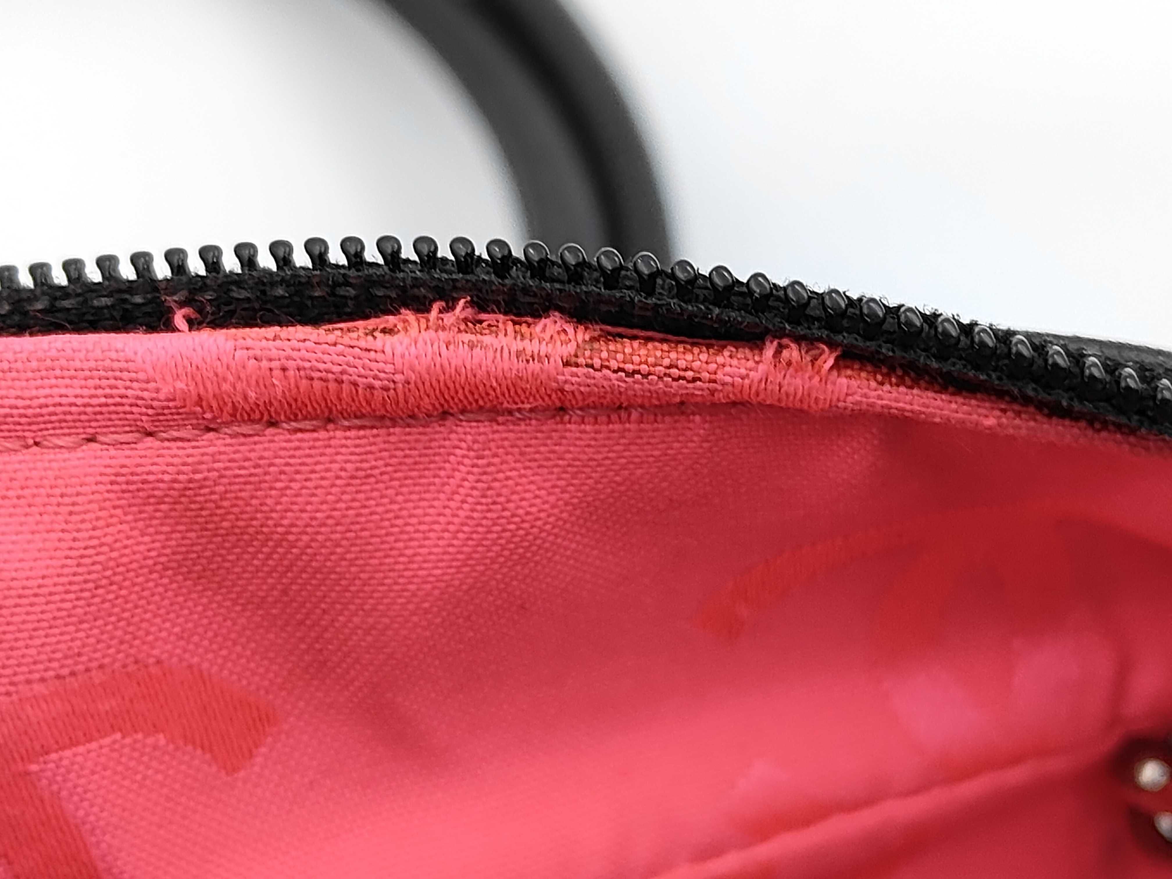 Cambon Line Bowling Bag, Lambskin x Patent Leather, Black, Silver Hardware, Shoulder Bag — view 13