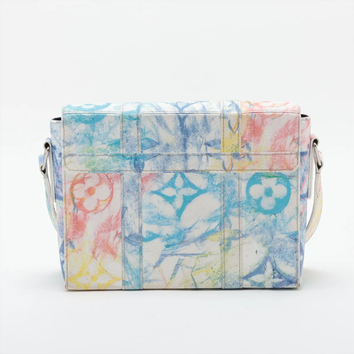 Monogram Pastel Trunk Messenger PM M45661 AR5200 Multicolor RFID Detectable — view 2