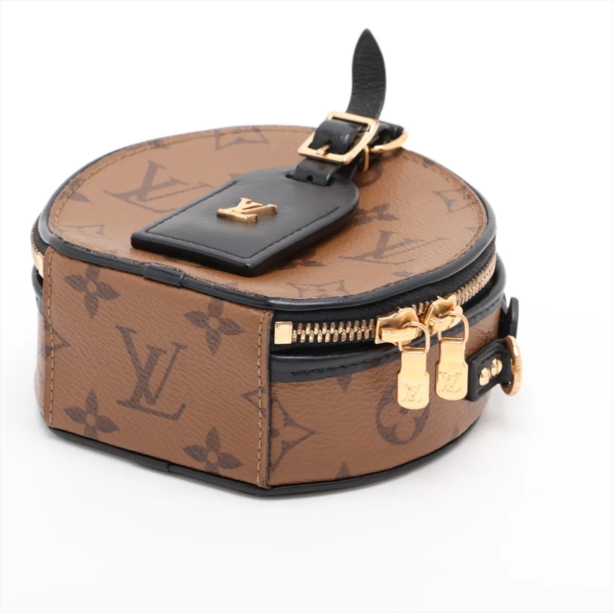 Monogram Reverse Mini Boite Chapeau M68276 Brown (RFID detected) — view 3