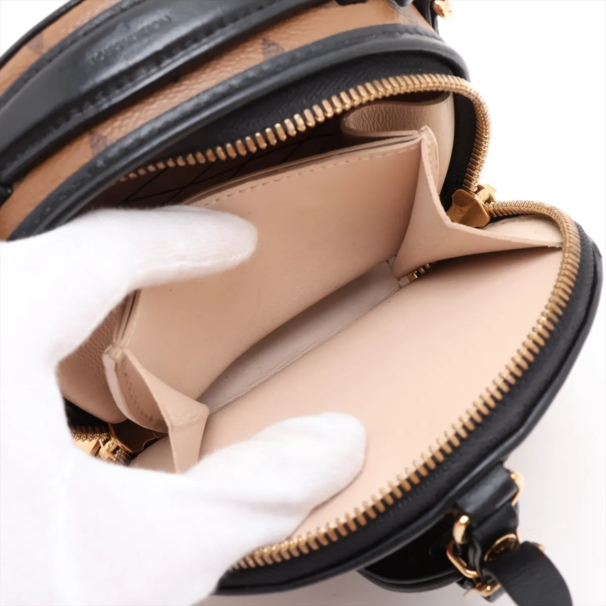 Monogram Reverse Mini Boite Chapeau M68276 Brown (RFID detected) — view 9