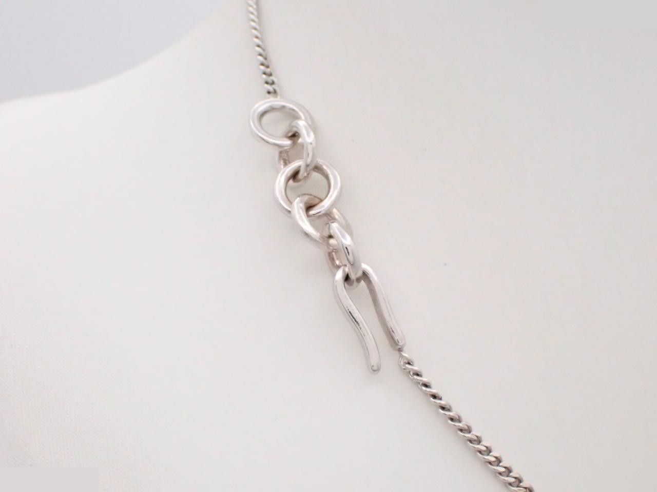 Coco Mark Rhinestone Necklace 04P, Chain approx. 42cm — view 2