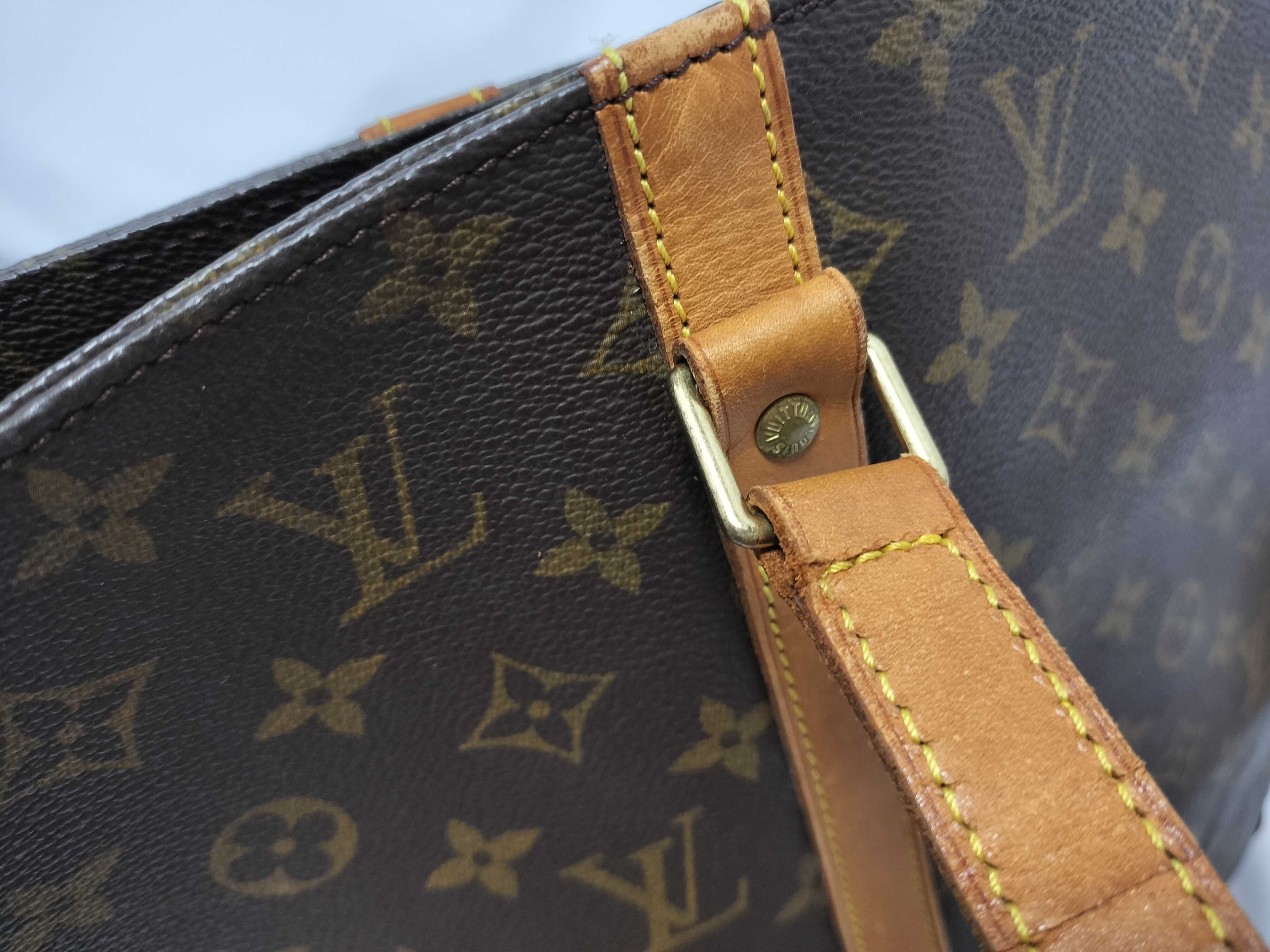 Monogram Louis Vuitton Monogram Sac Shopping (VO8619) Tote Bag — view 6