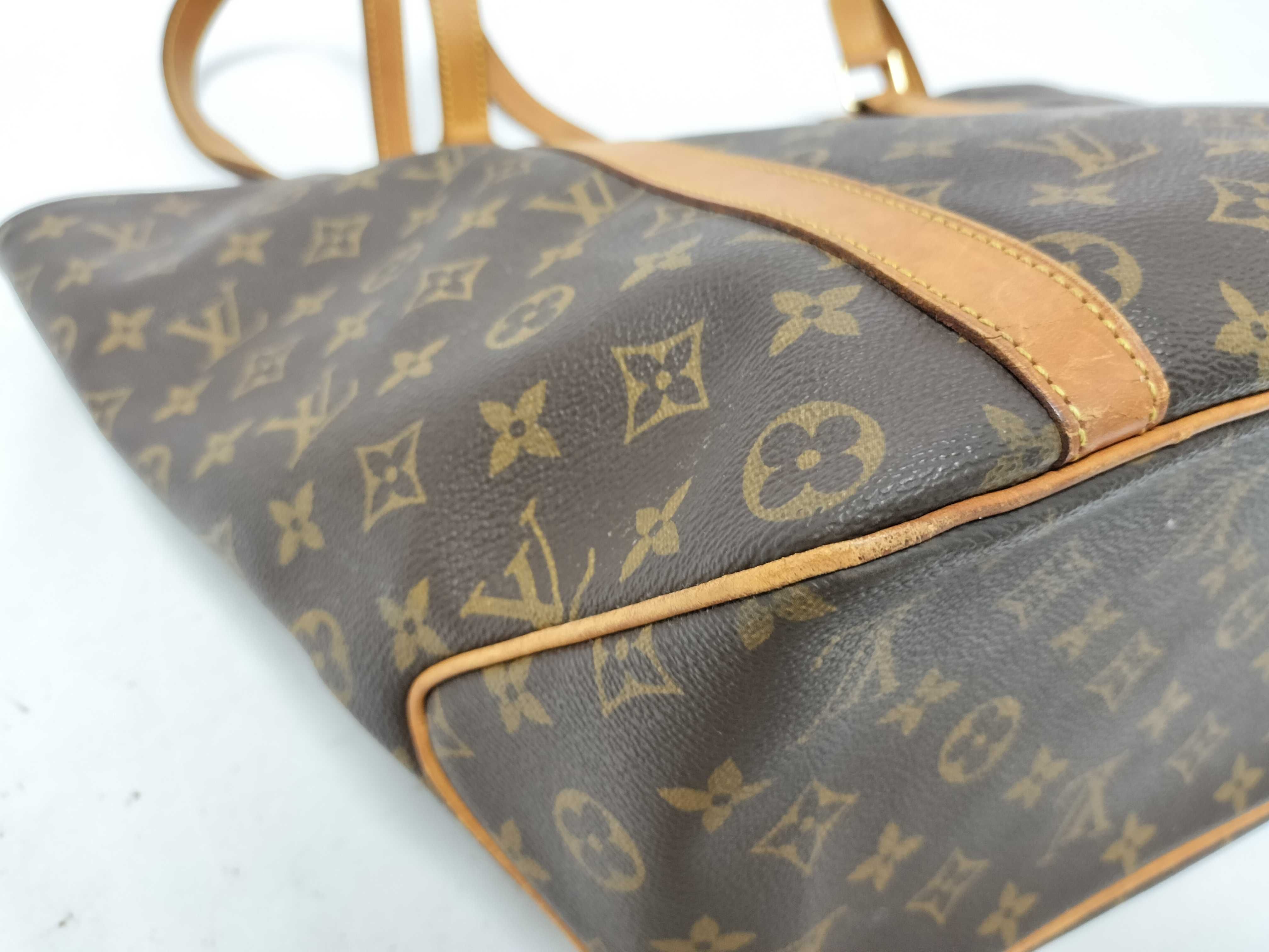 Monogram Louis Vuitton Monogram Sac Shopping (VO8619) Tote Bag — view 8