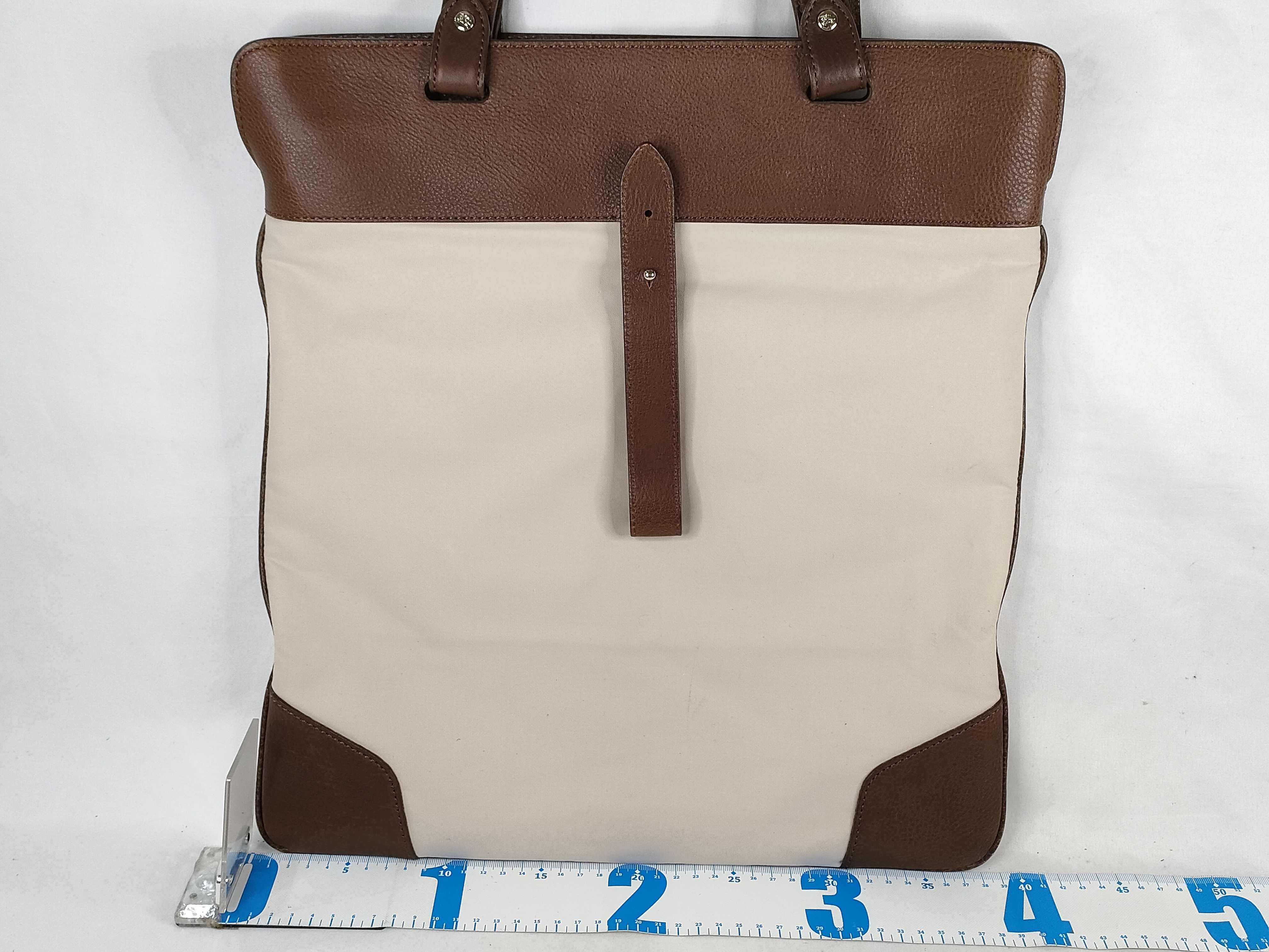 Embroidery Nova Check Tote Bag — view 2