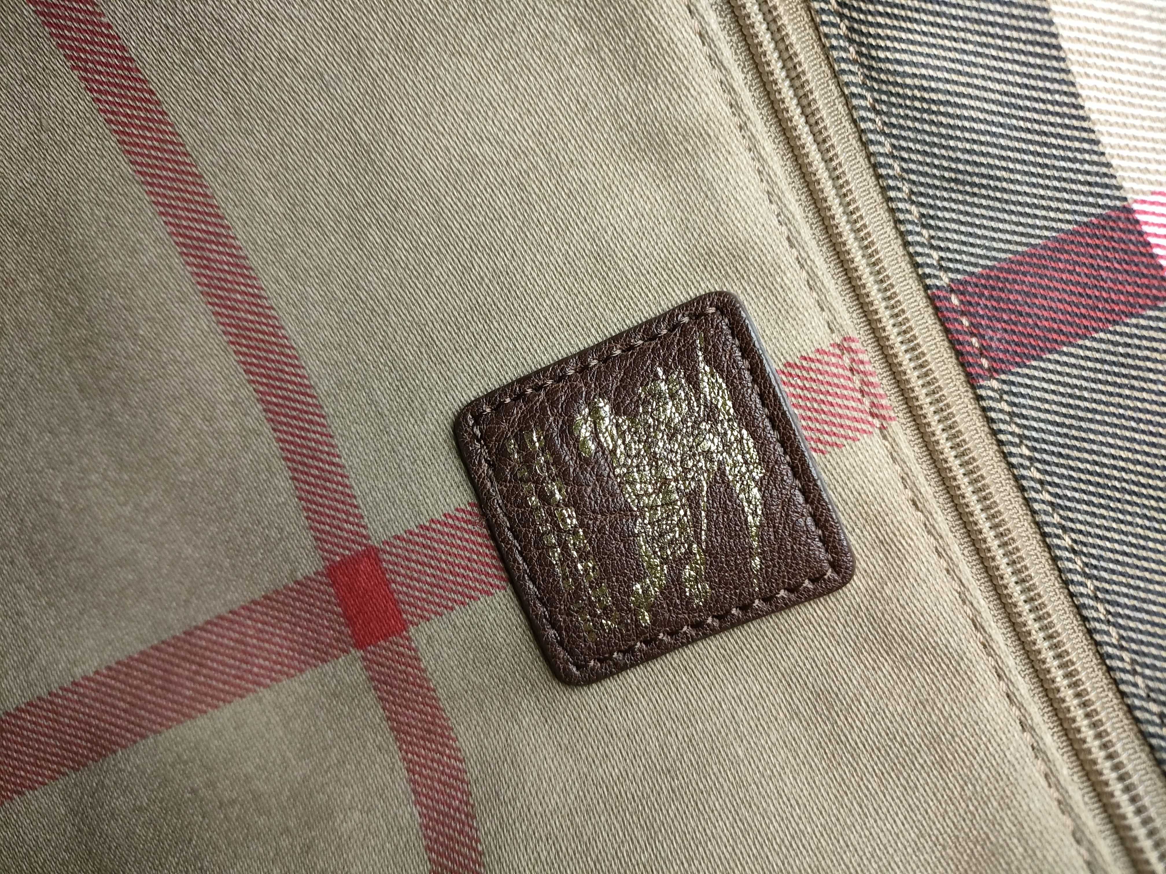 Embroidery Nova Check Tote Bag — view 11