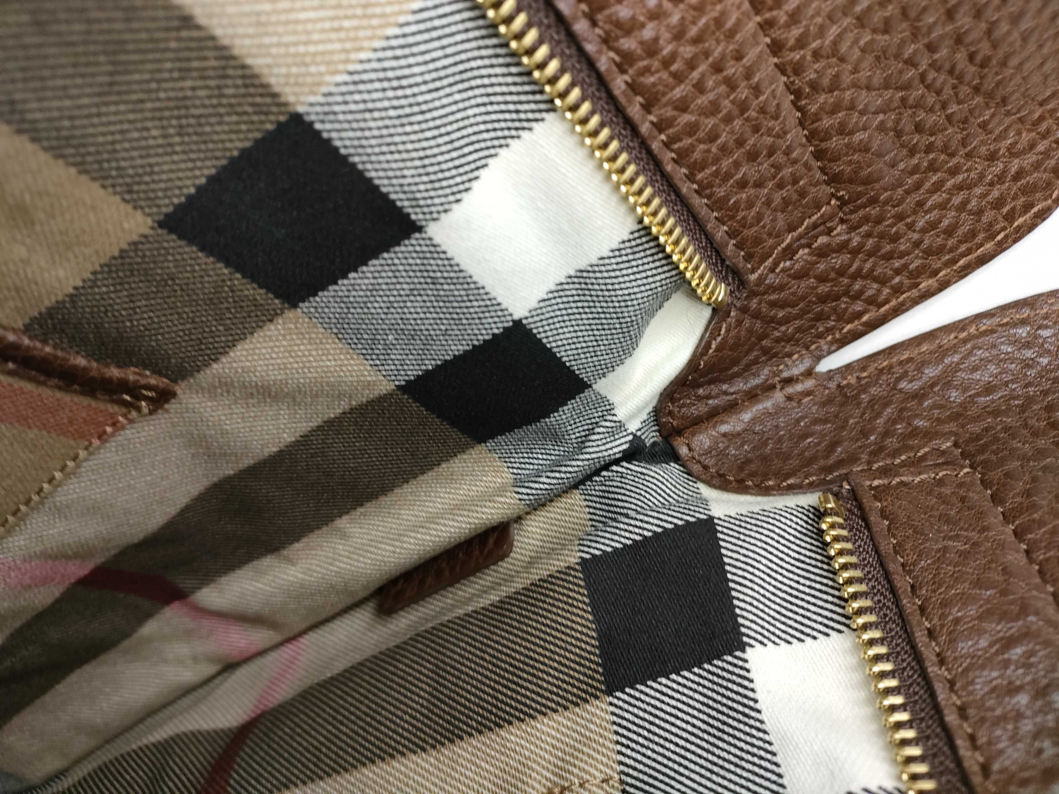 Embroidery Nova Check Tote Bag — view 9