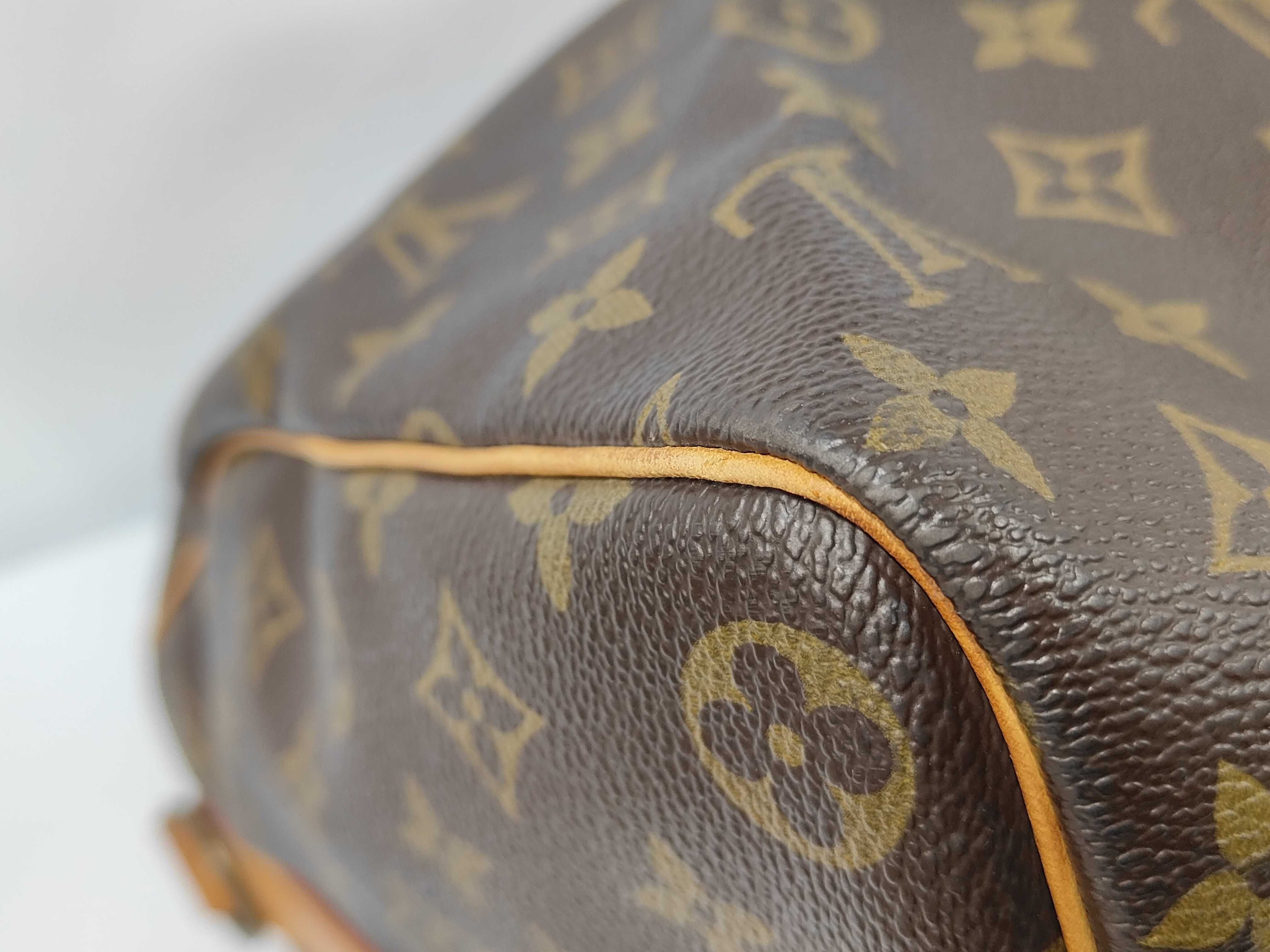 Keepall 45 Boston Bag, Monogram, M41428, with dust bag and padlock. — view 4