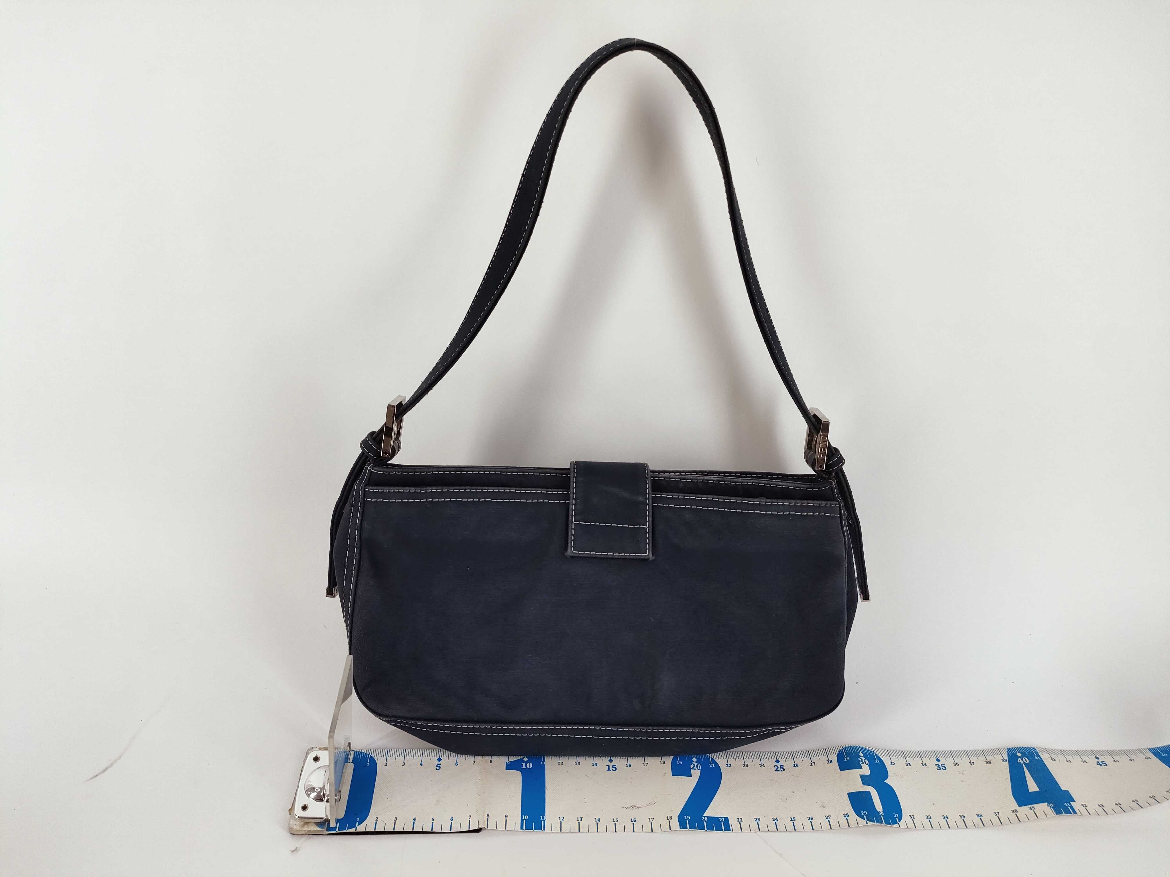 Mamma Bucket Denim Marble Indigo Shoulder Bag One-Shoulder Bag — view 2