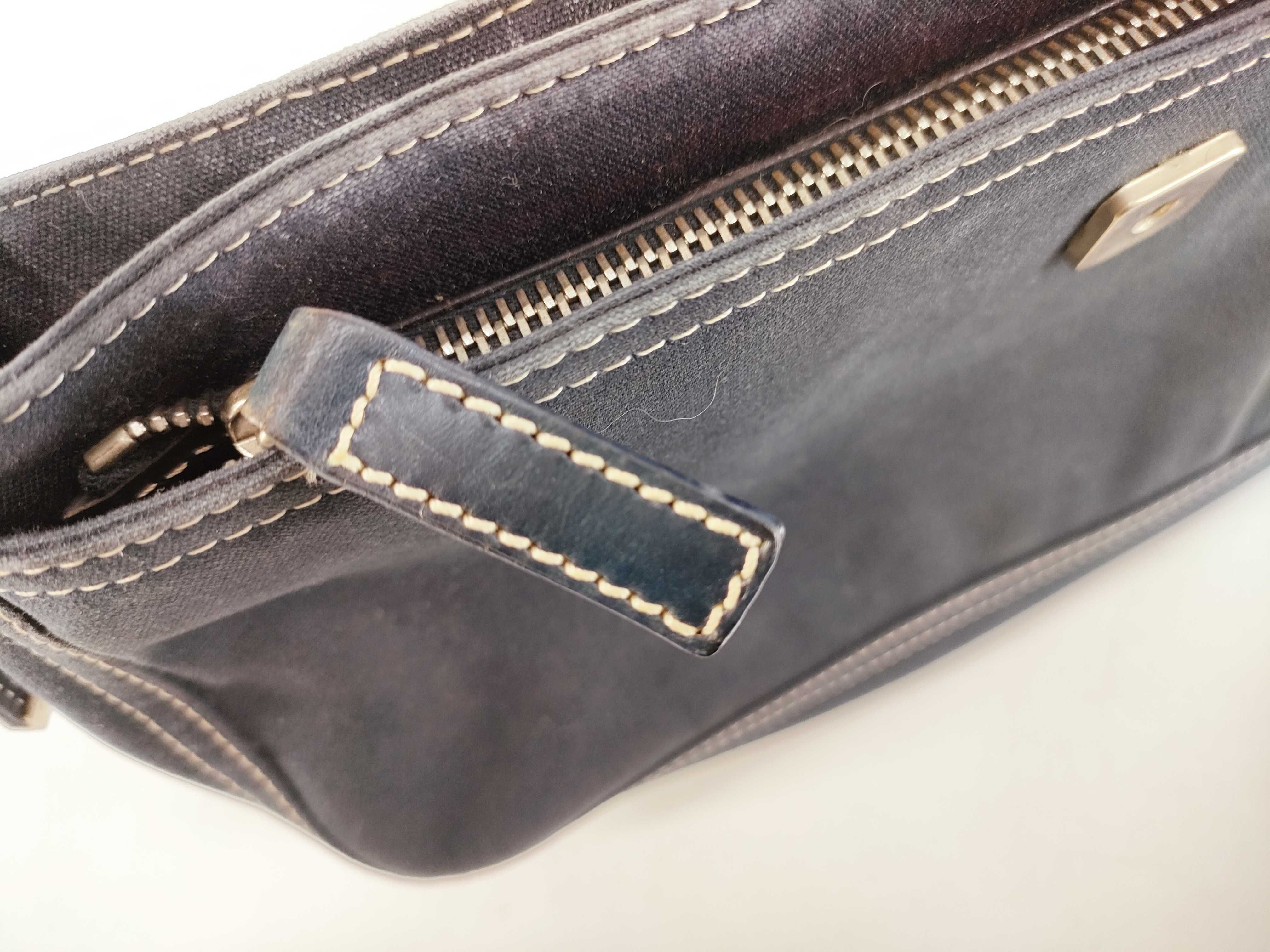 Mamma Bucket Denim Marble Indigo Shoulder Bag One-Shoulder Bag — view 13