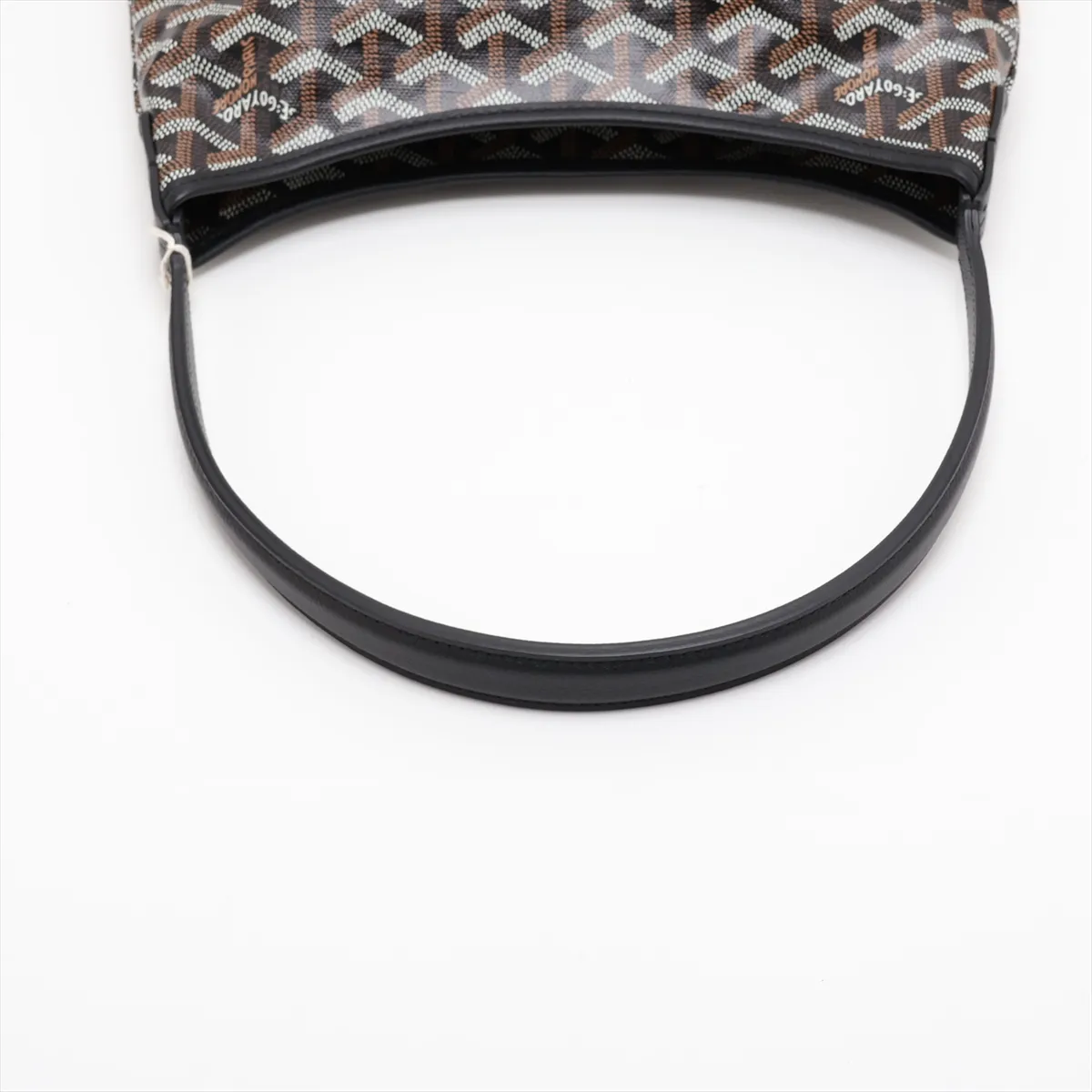 Bohème Mini PVC x Leather Shoulder Bag, Black — view 5