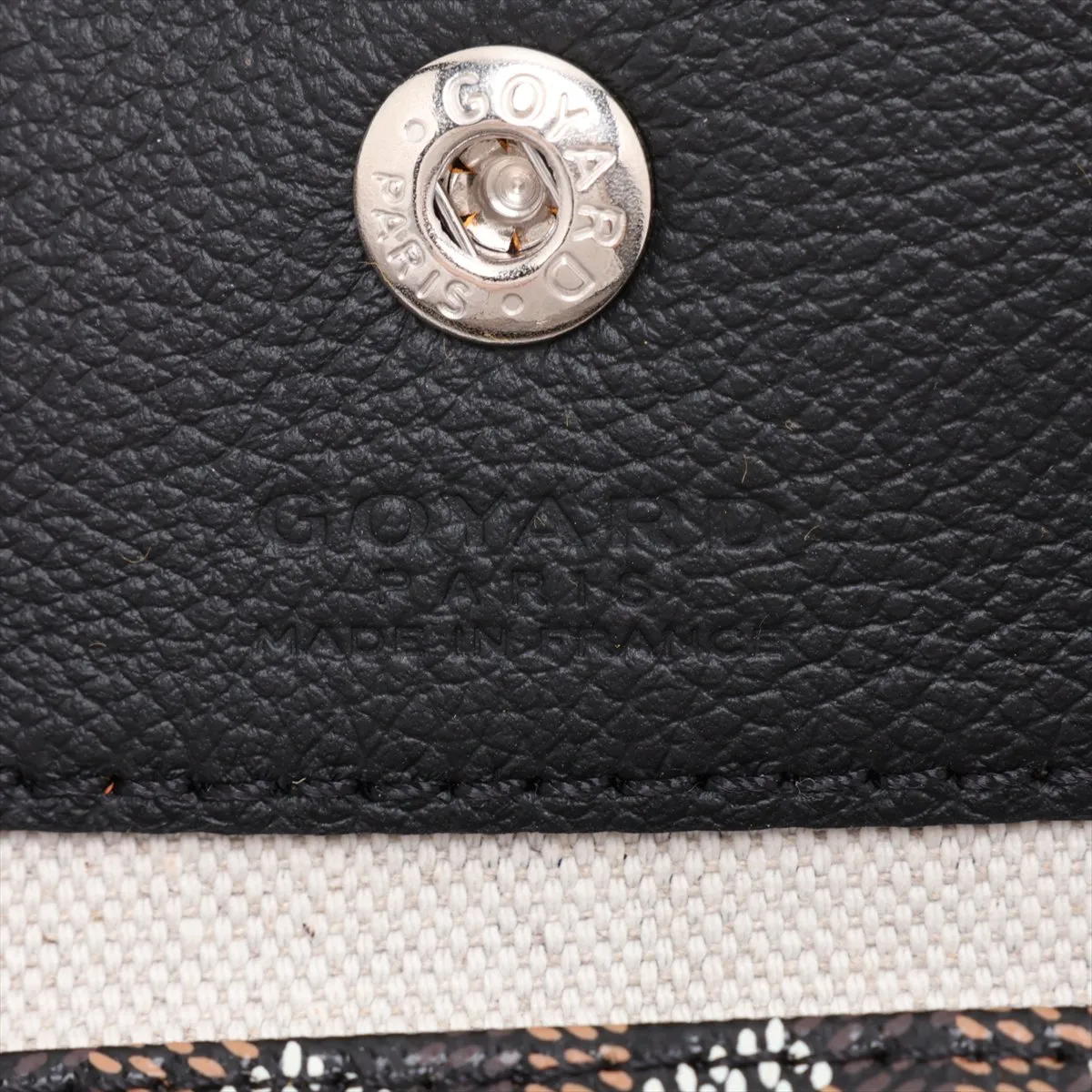 Bohème Mini PVC x Leather Shoulder Bag, Black — view 10