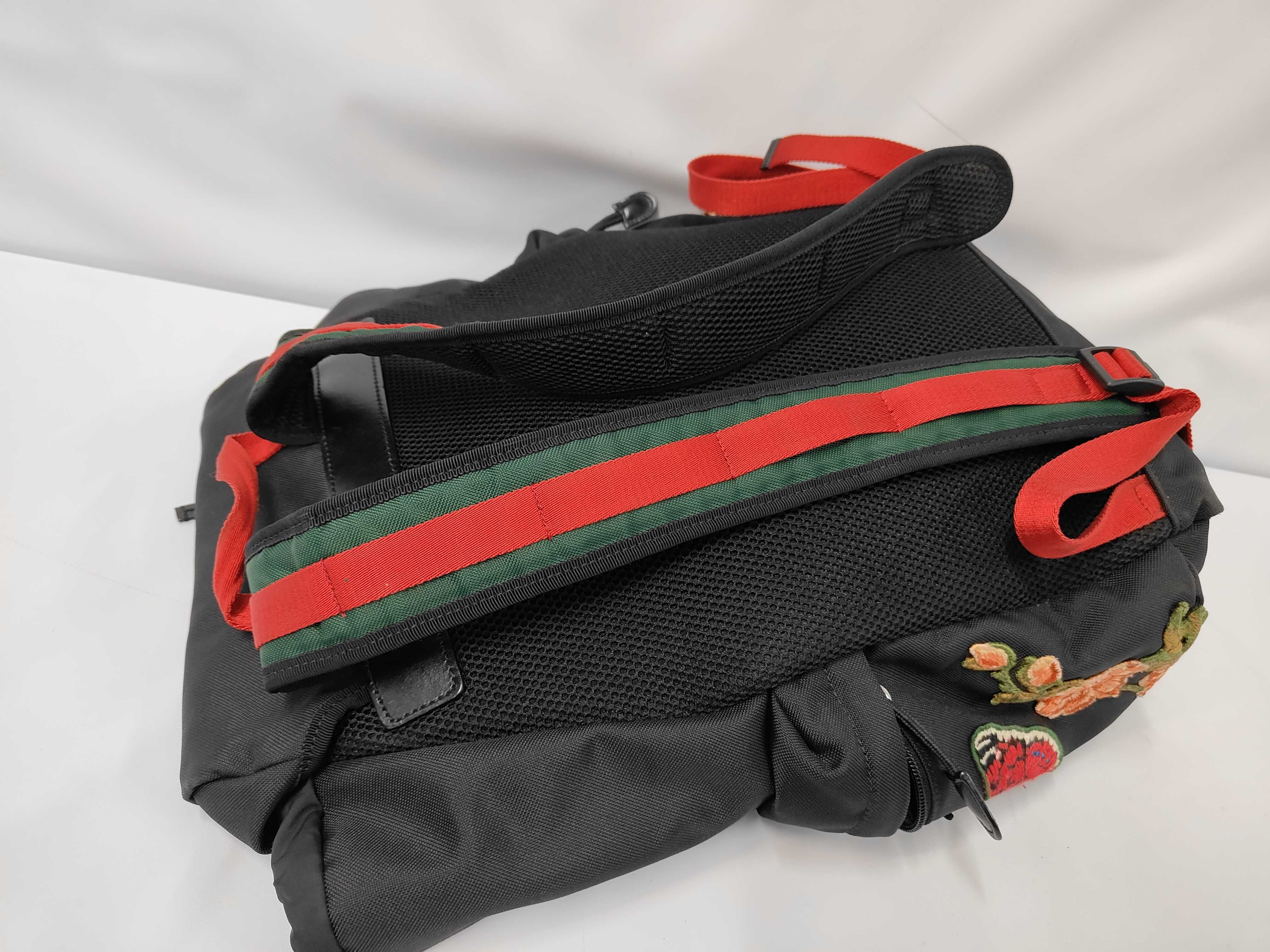 Sherry Line Backpack, Nylon, Tiger Embroidery Backpack — view 6