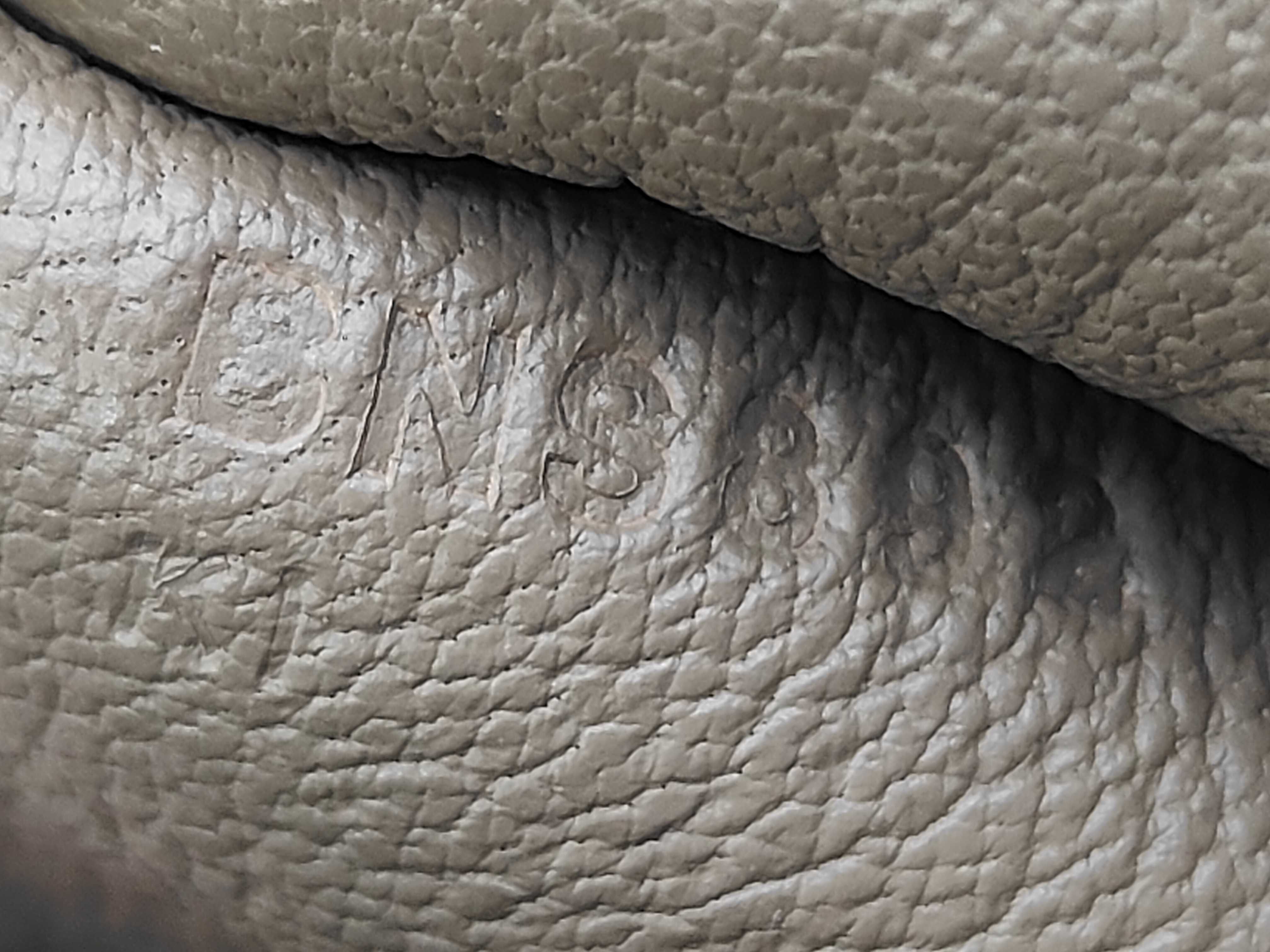 Jypsiere 28 Taurillon Clemence Etoupe SS B stamp shoulder bag — view 7