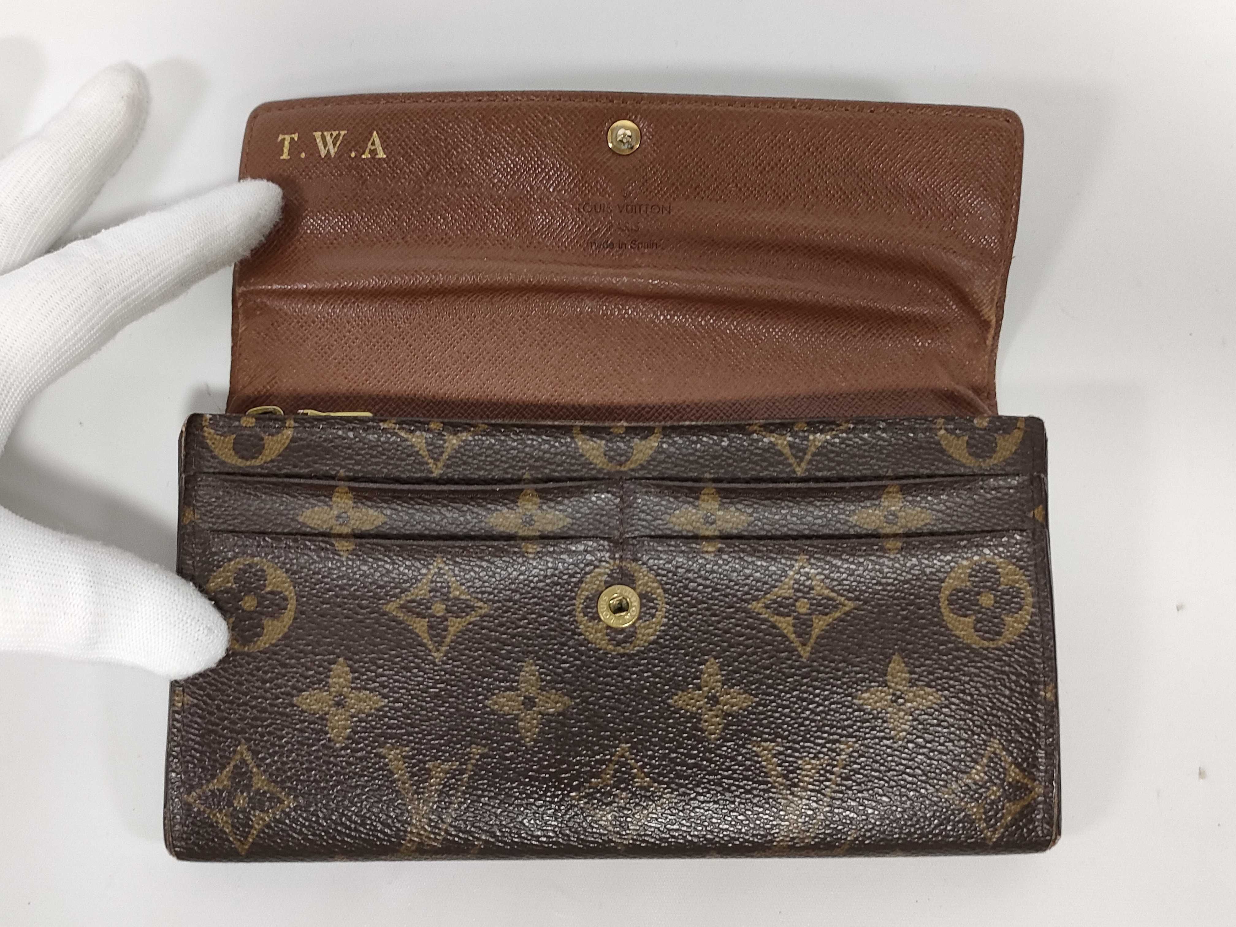 Monogram Old Sarah Wallet — view 9