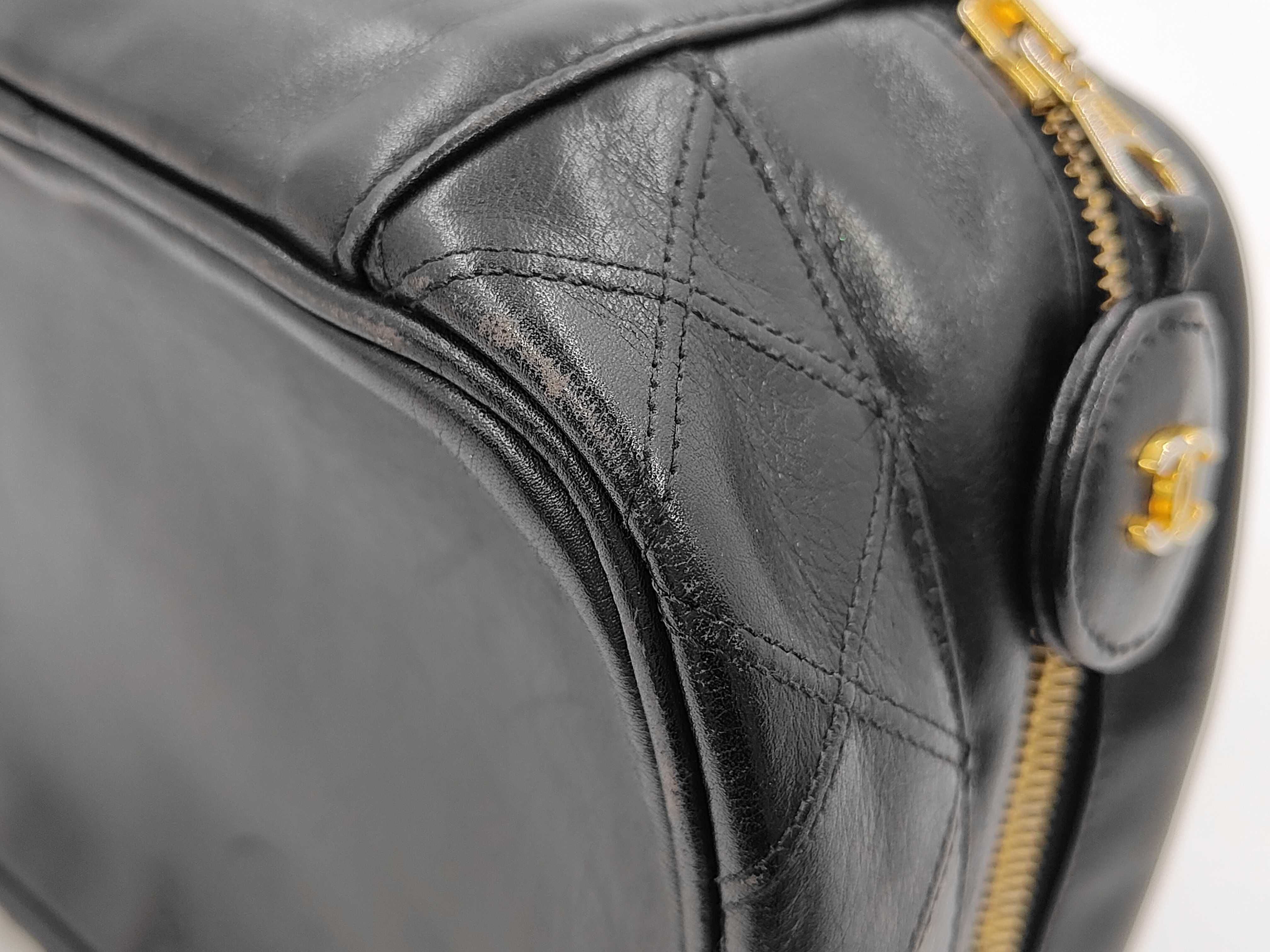 Bicolore Vanity Bag, Black — view 3