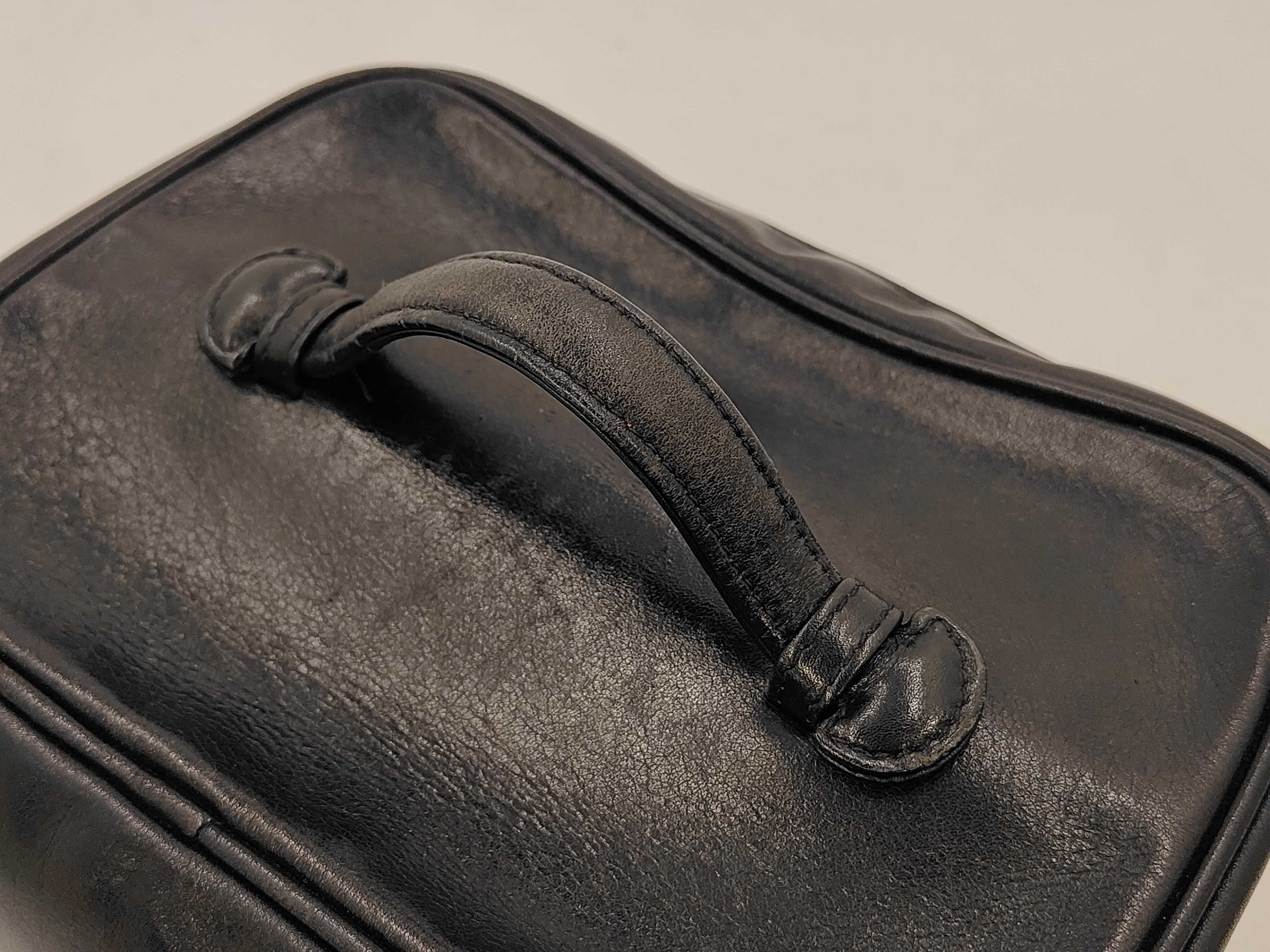 Bicolore Vanity Bag, Black — view 6