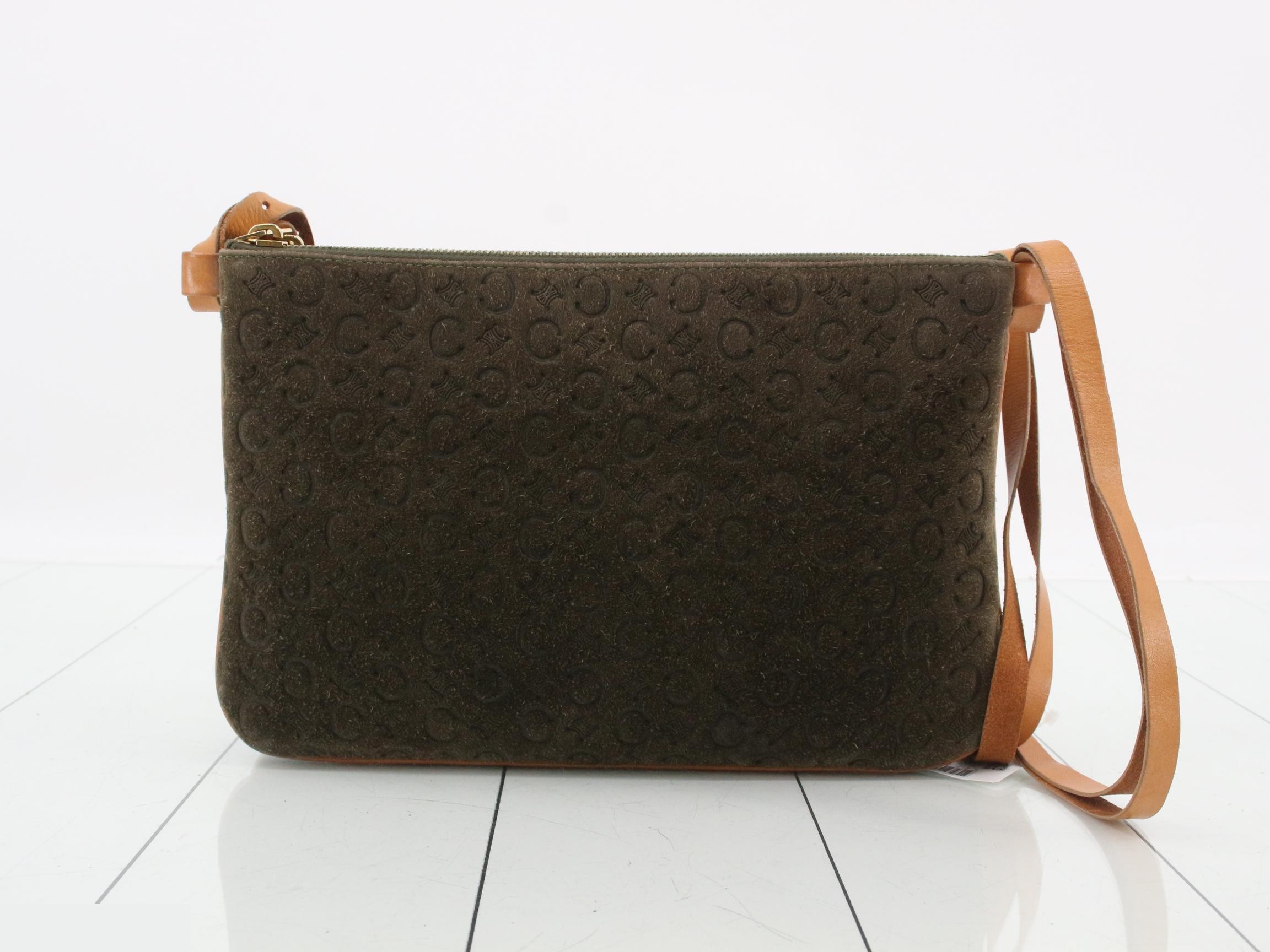 Other lines: Bags & Shoulder Bags, C Macadam pattern, Suede, Khaki