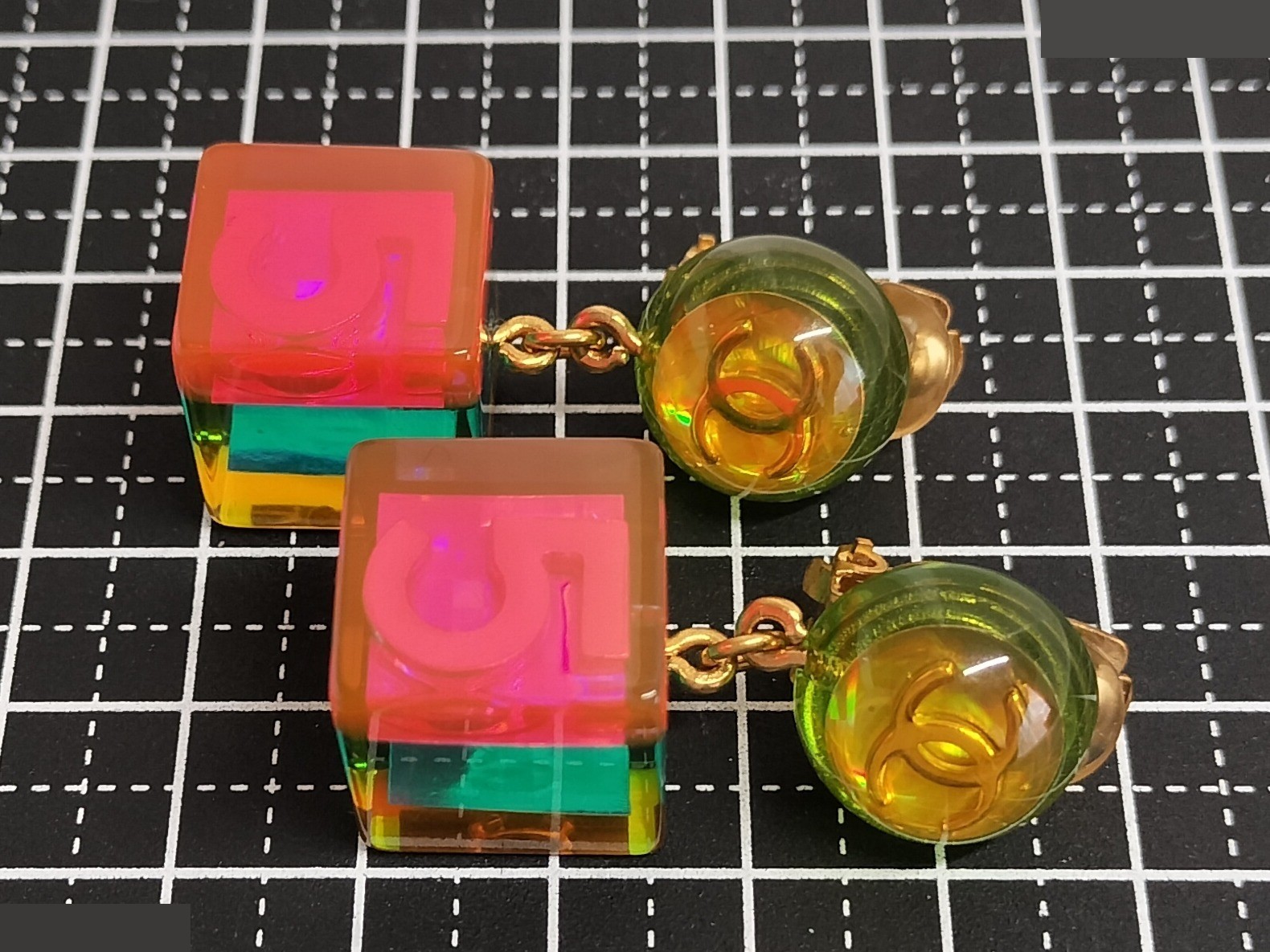 Unused Coco Cube Earrings — view 10