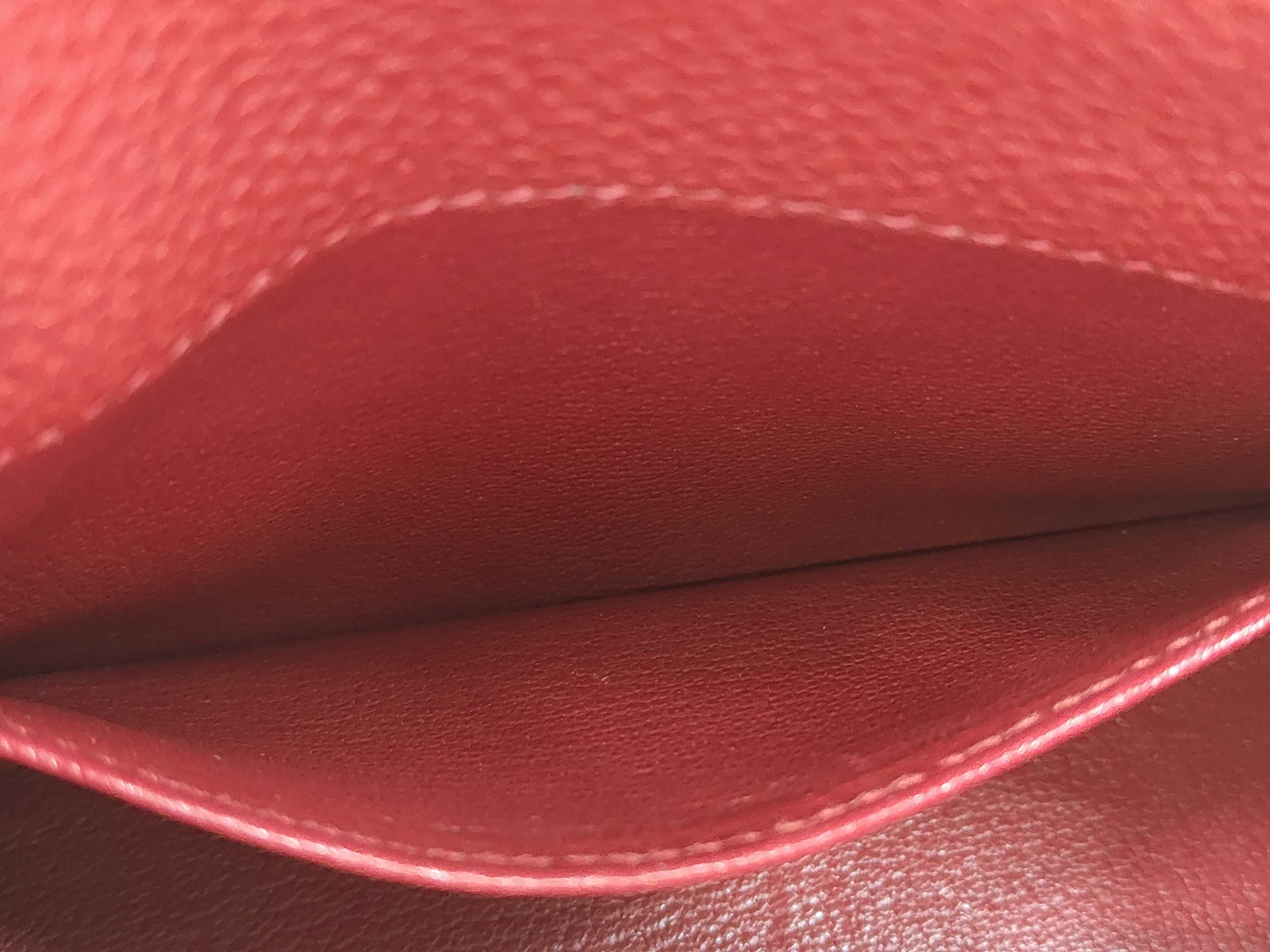 Mini Kelly Red Square K Handbag — view 11