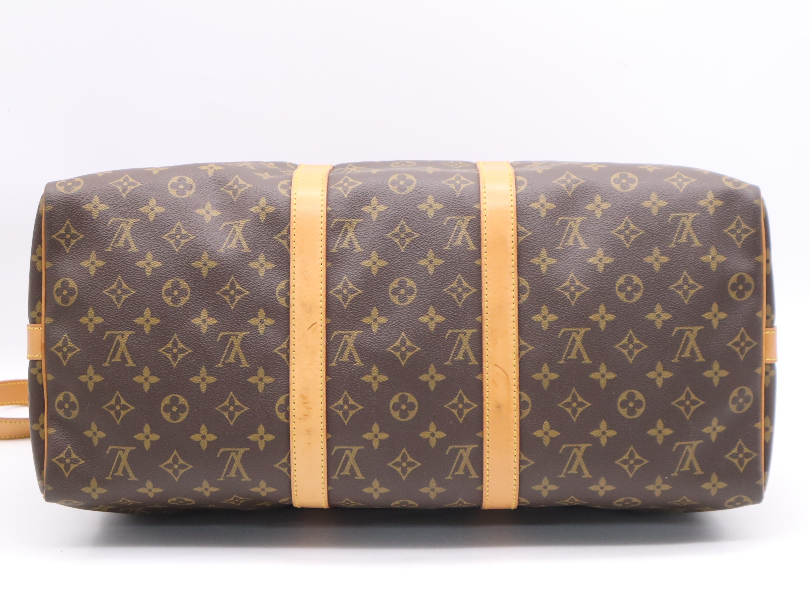 Keepall Bandouliere 50: Shoulder strap, padlock, 2 keys, name tag. — view 4