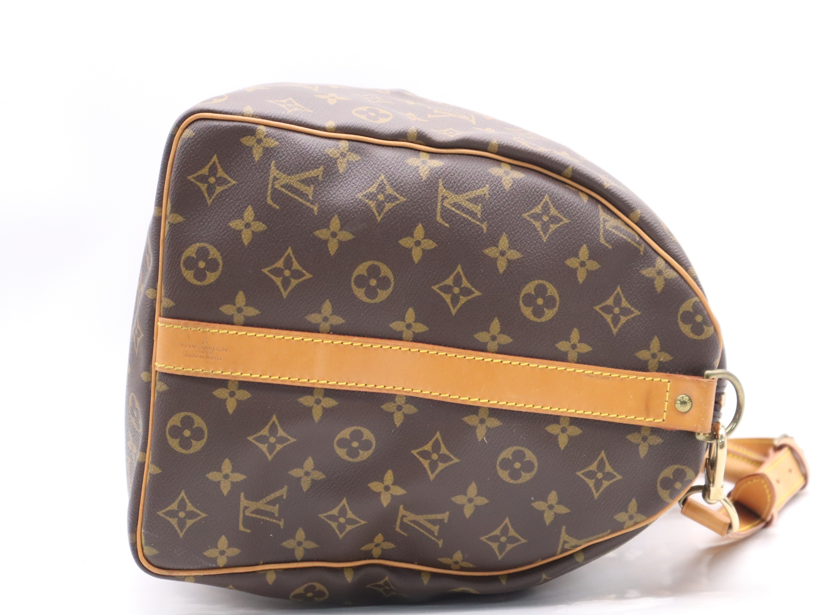 Keepall Bandouliere 50: Shoulder strap, padlock, 2 keys, name tag. — view 5